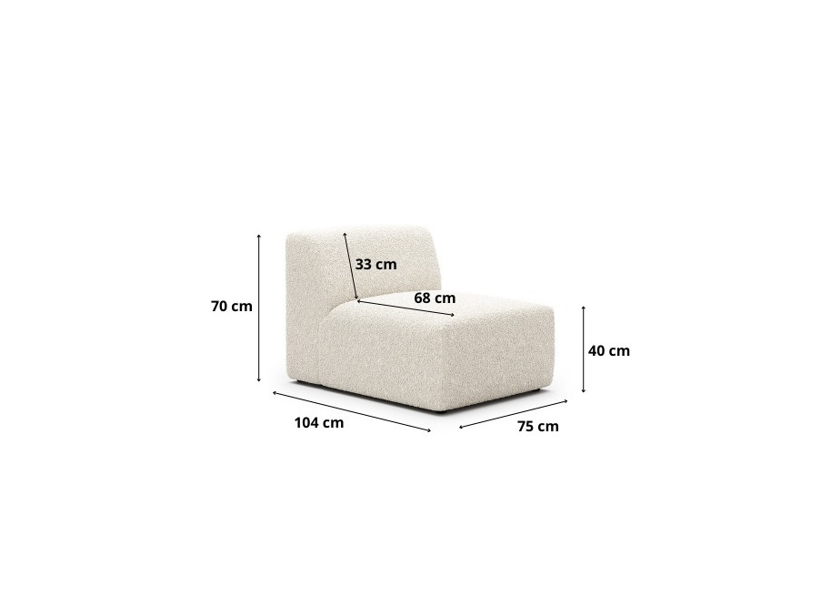 Moduļu atpūtas krēsls Romenoi 106 (Centaur 12)
