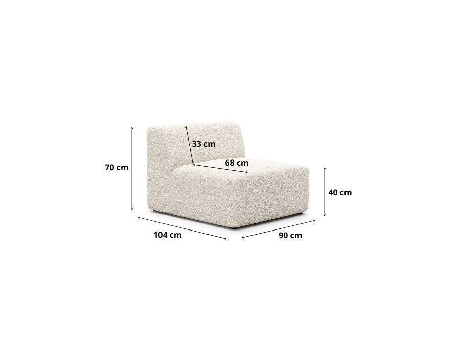 Moduļu atpūtas krēsls Romenoi 108 (Centaur 14)