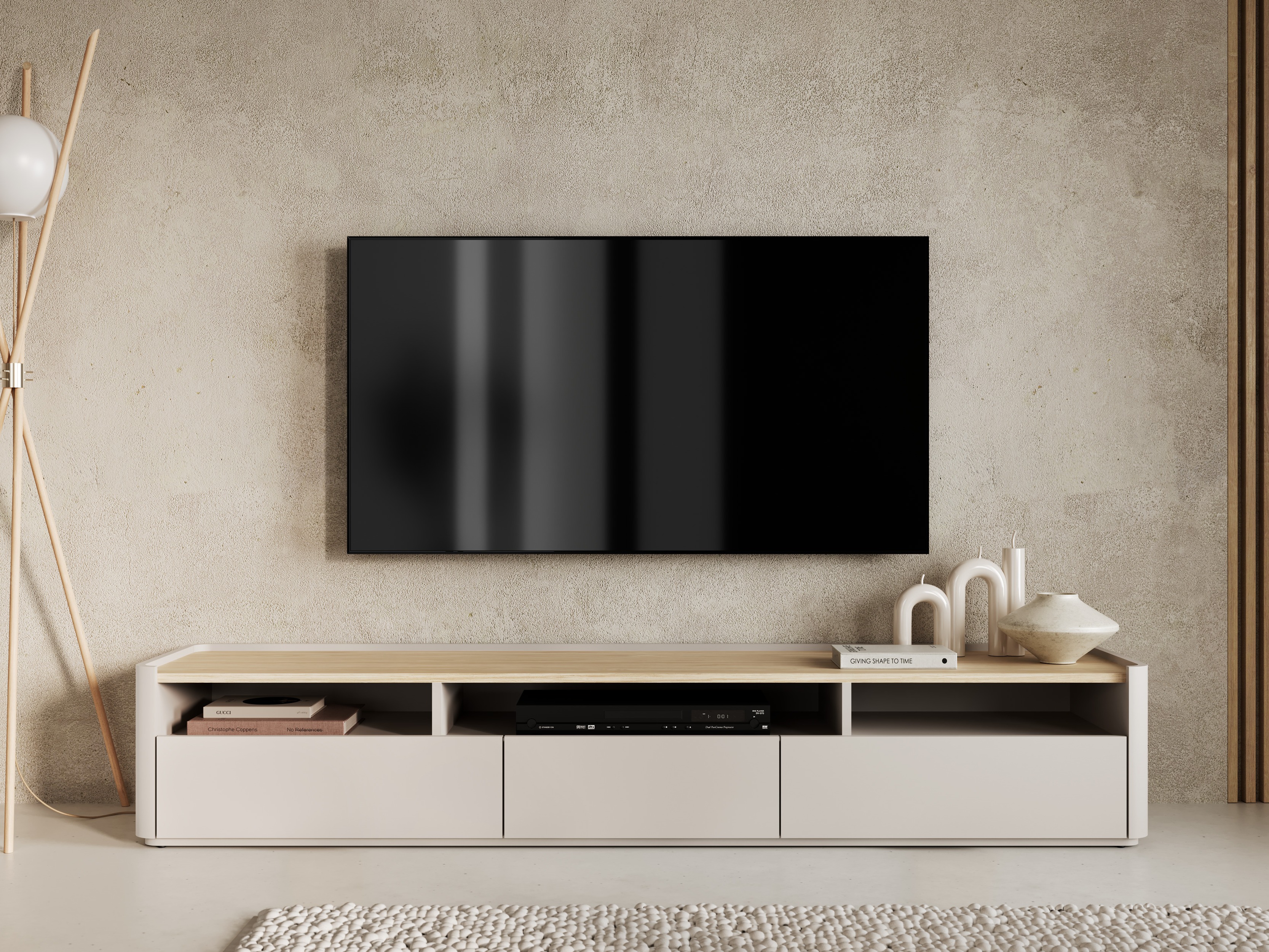 TV galds Elbmira 106 (Kašmirs + Ozols)