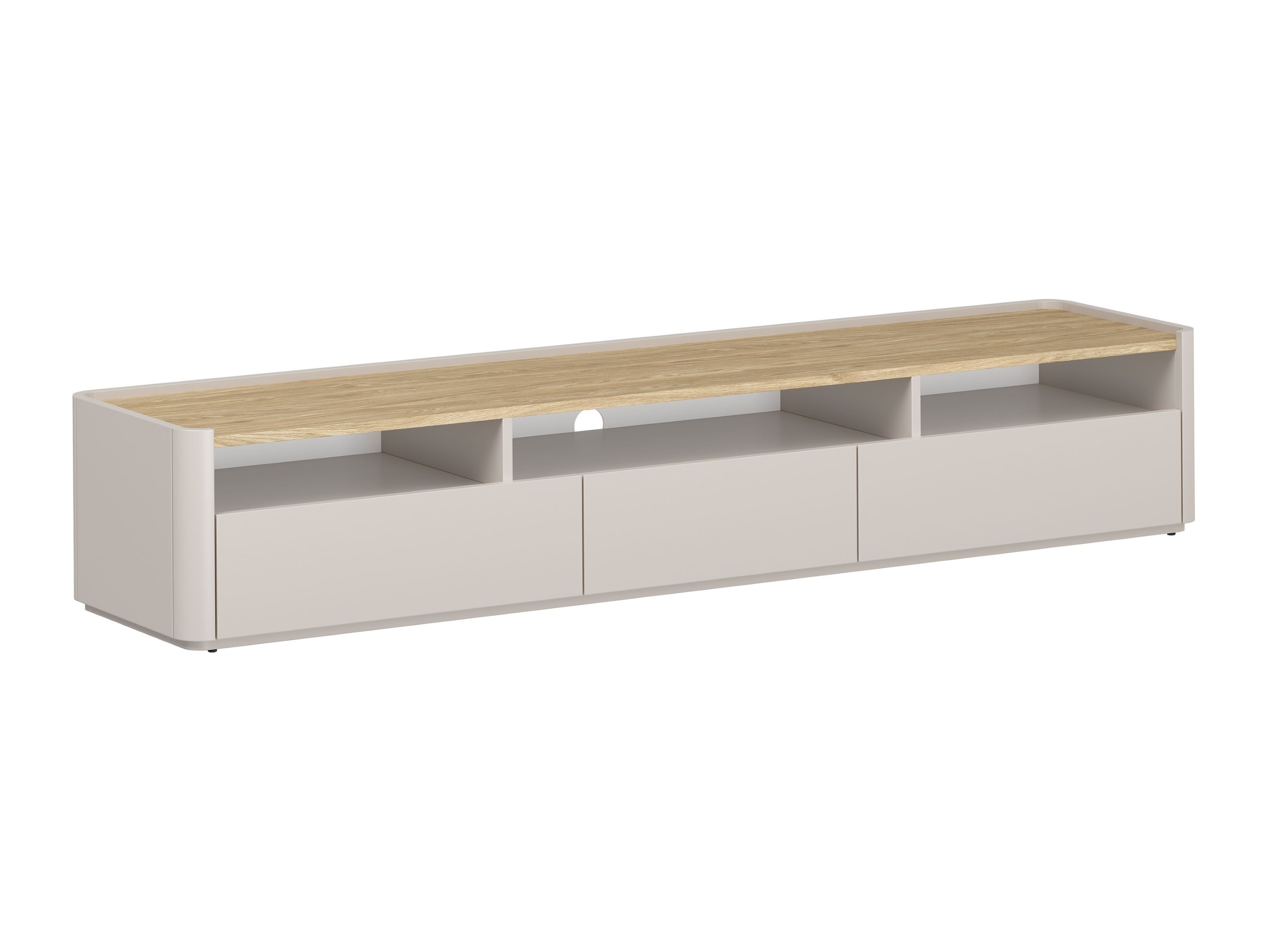 ТВ тумба Elbmira 106 (Кашемир + Дуб)