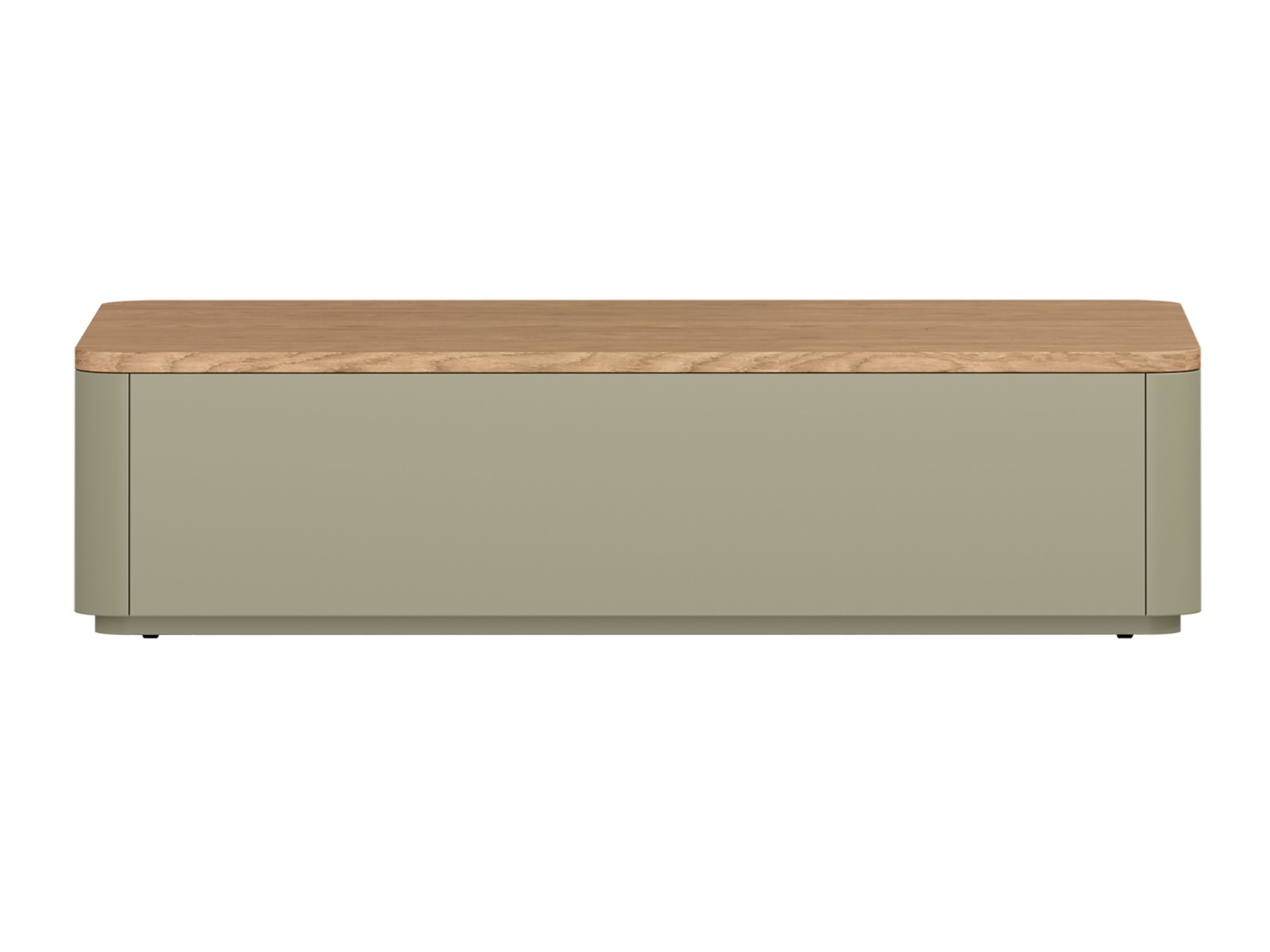 Журнальный столик Elbmira 103 (Пыльно-зеленый + Дуб)