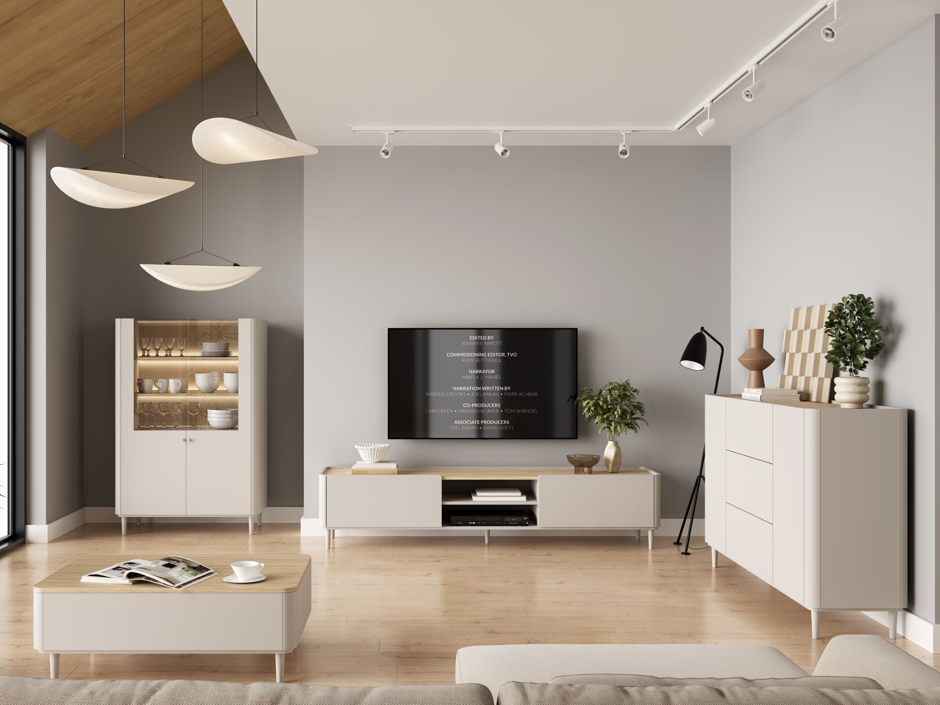 Žurnālu galdiņš Elbmira 103 (Kašmirs + Ozols)