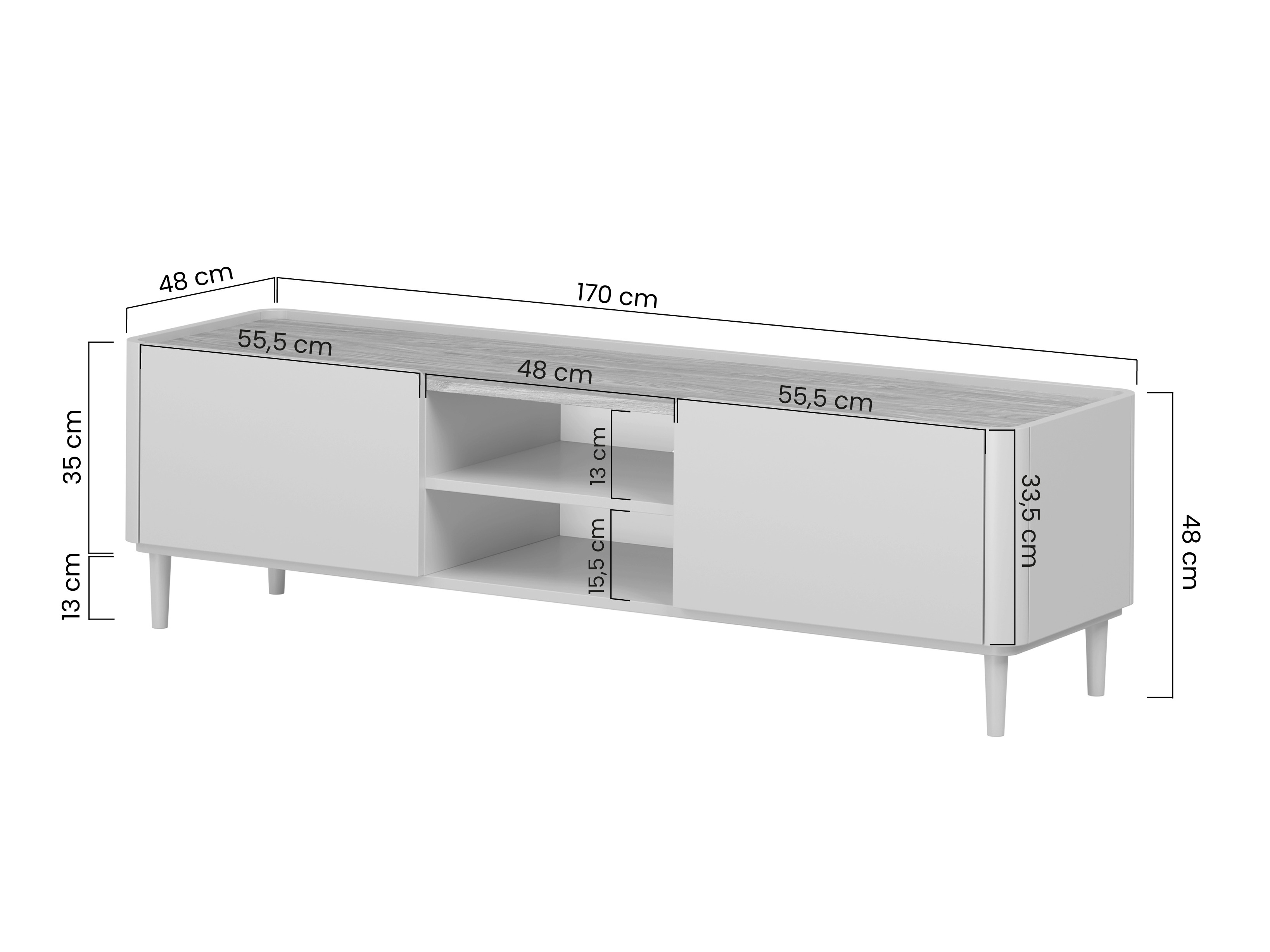 Набор для гостиной Elbmira 108 (Пыльно-зеленый + Дуб)