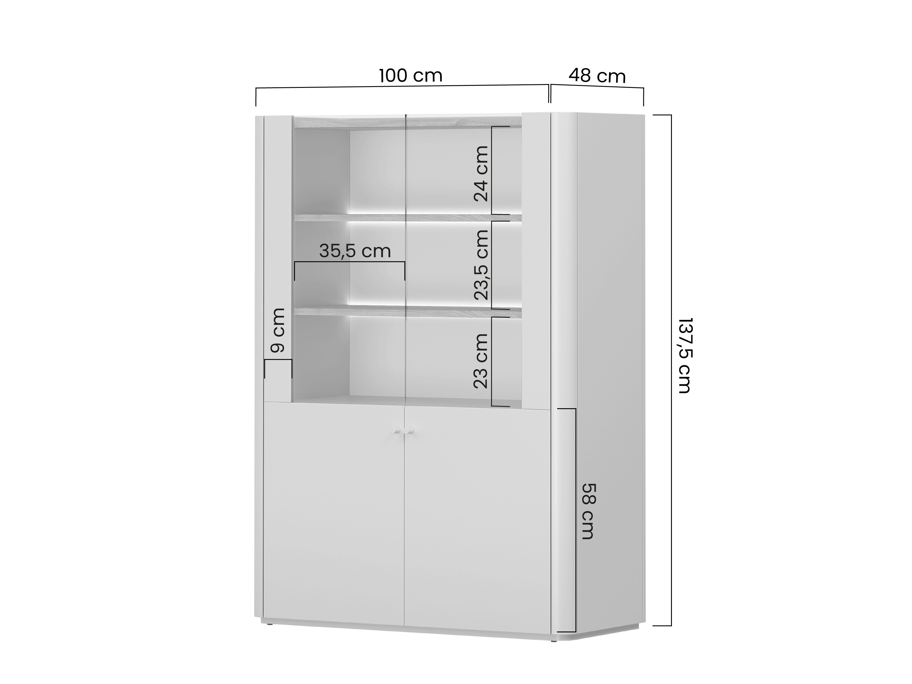 Набор для гостиной Elbmira 110 (Кашемир + Дуб)