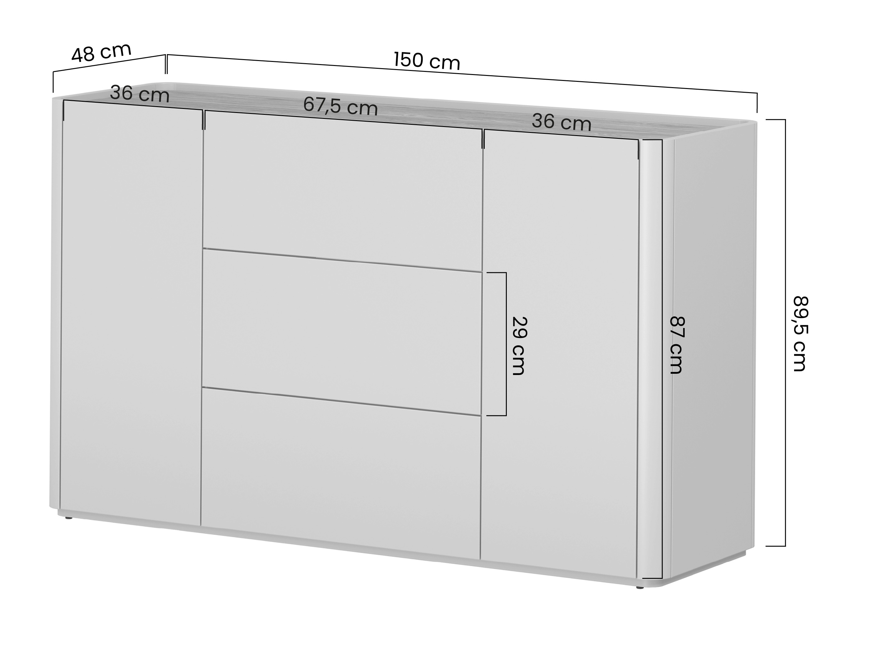 Набор для гостиной Elbmira 110 (Кашемир + Дуб)