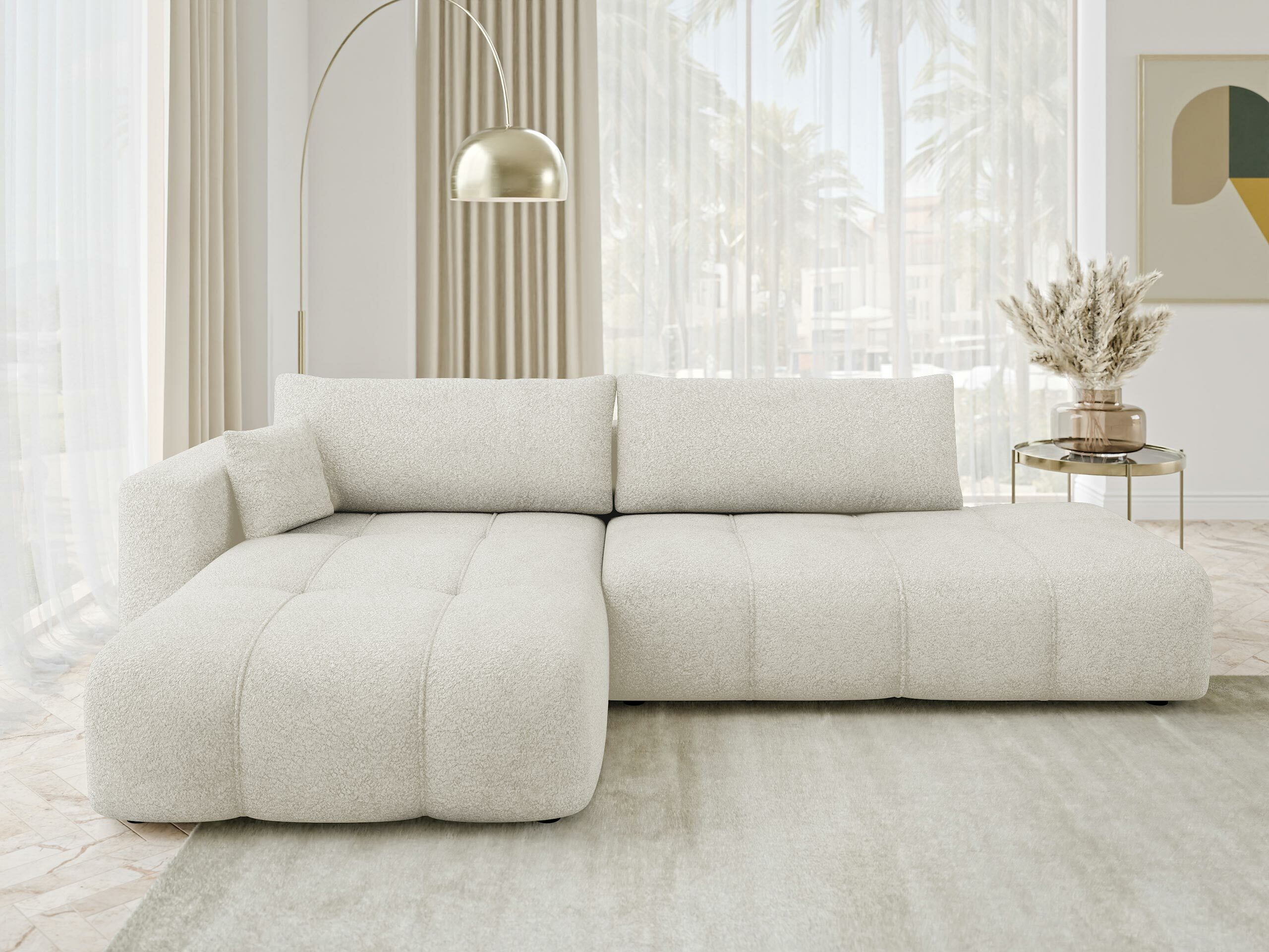 Stūra dīvāns Comfivo 471 (Coral 65)