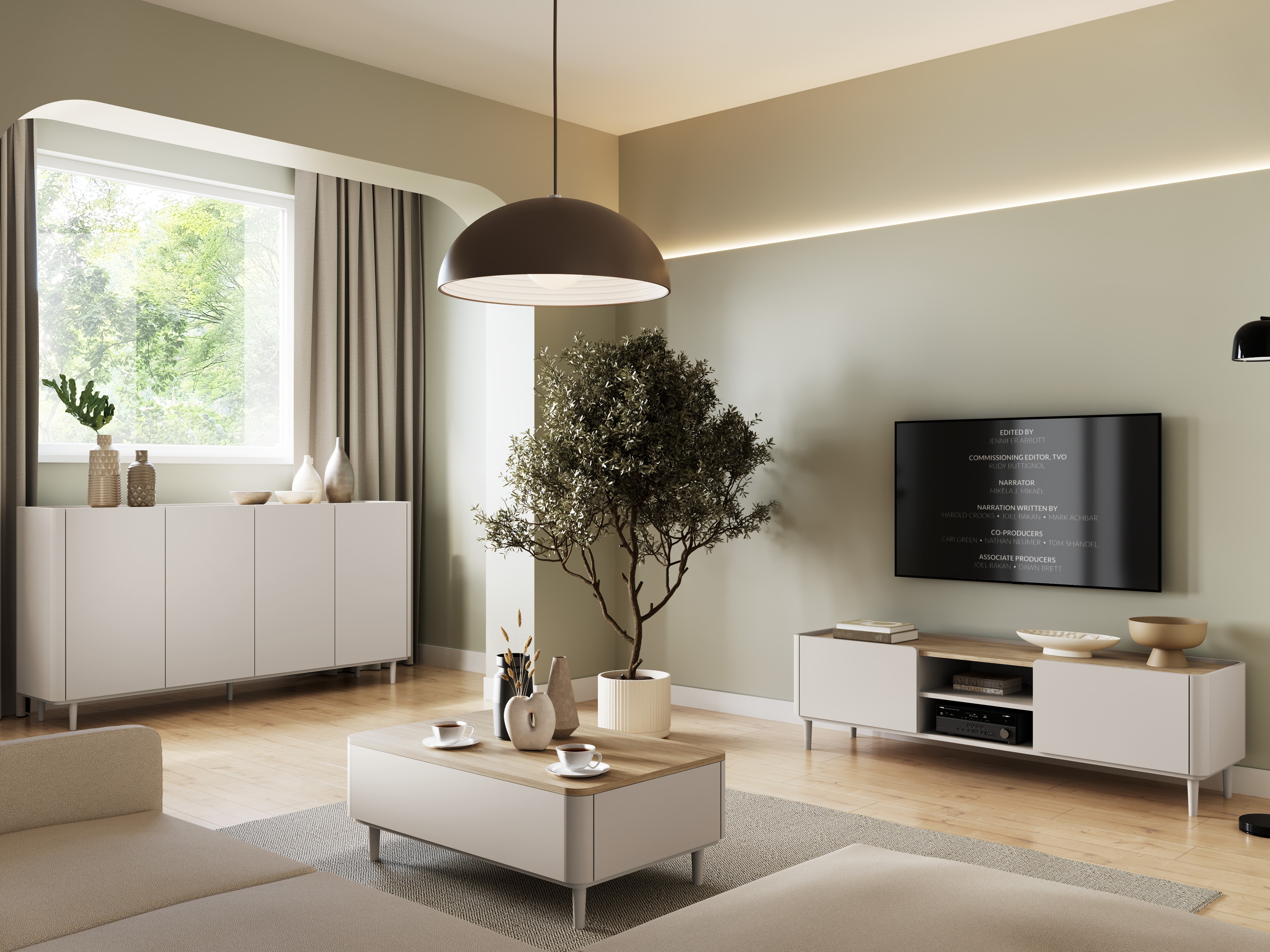 TV galds Elbmira 107 (Kašmirs + Ozols)