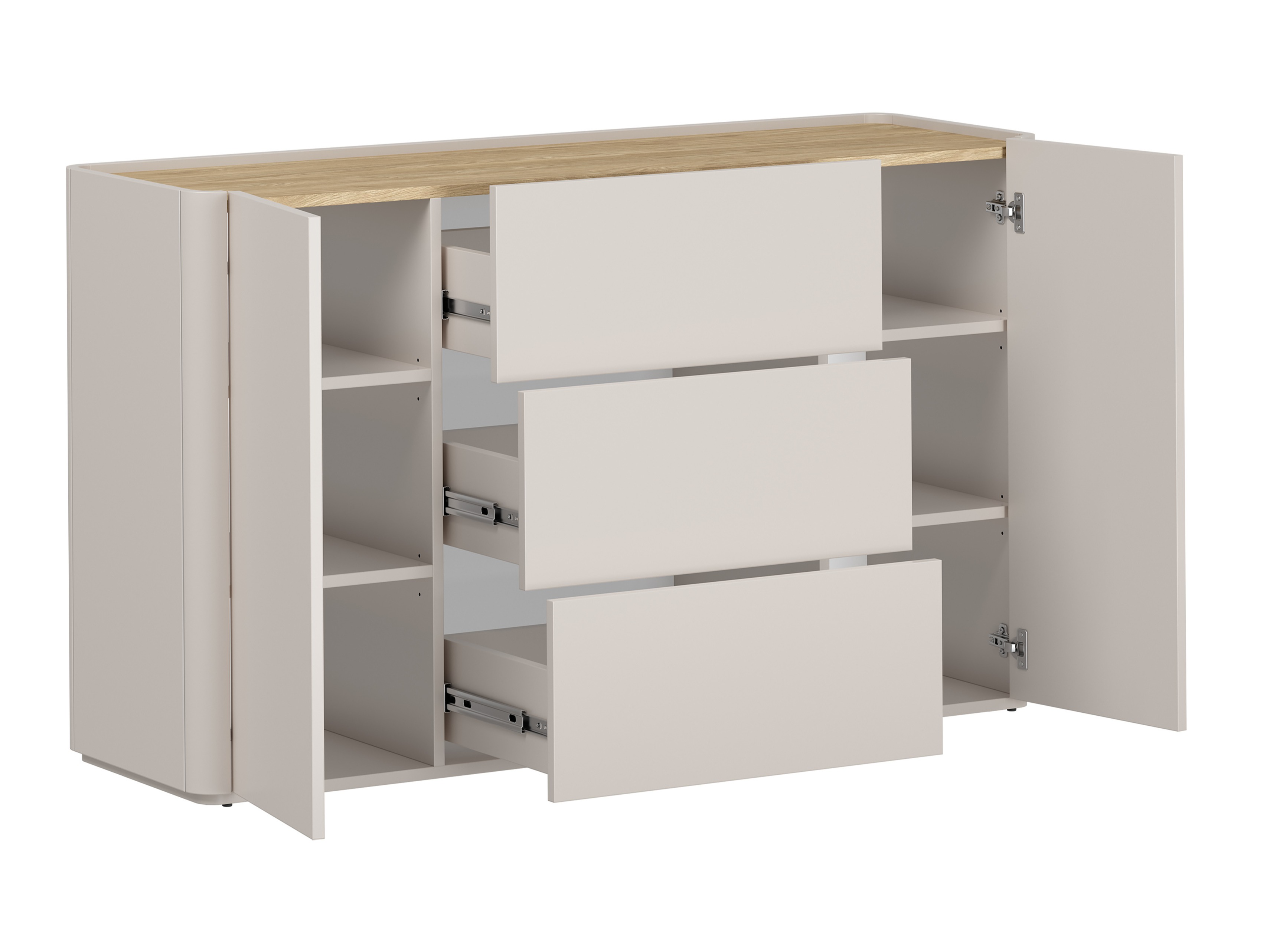 Viesistabas komplekts Elbmira 109 (Kašmirs + Ozols)