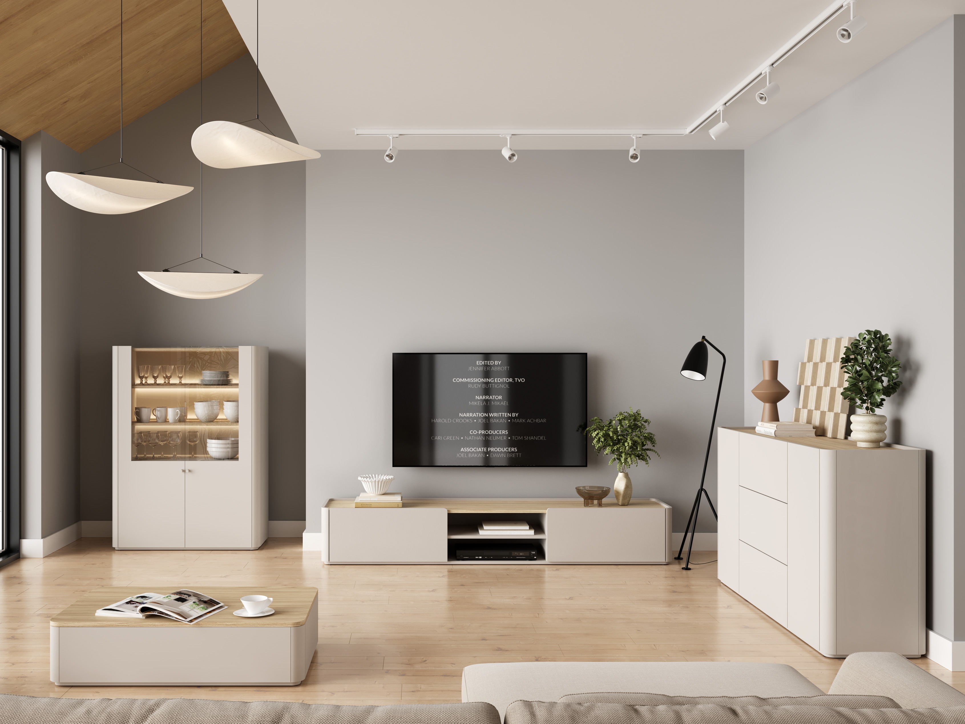 Viesistabas komplekts Elbmira 110 (Kašmirs + Ozols)