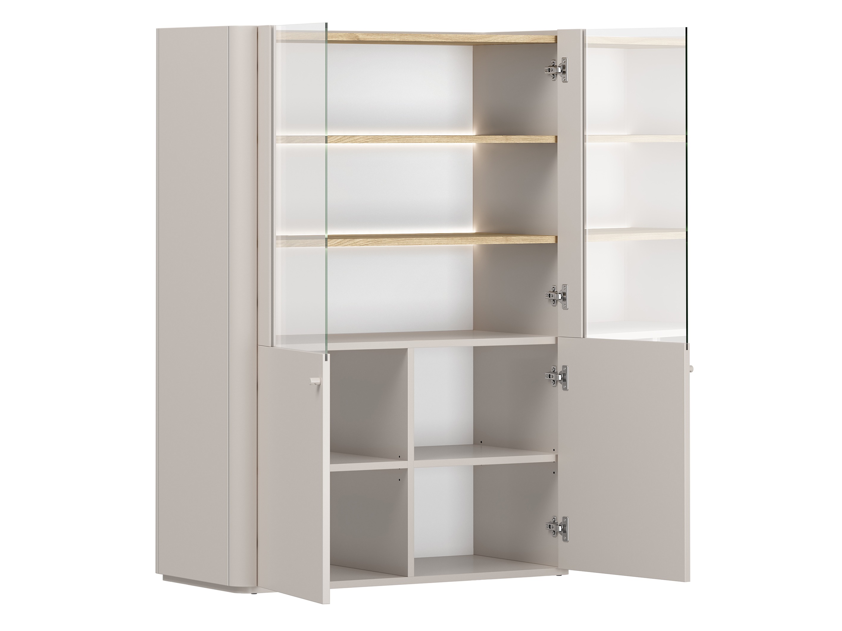 Viesistabas komplekts Elbmira 110 (Kašmirs + Ozols)