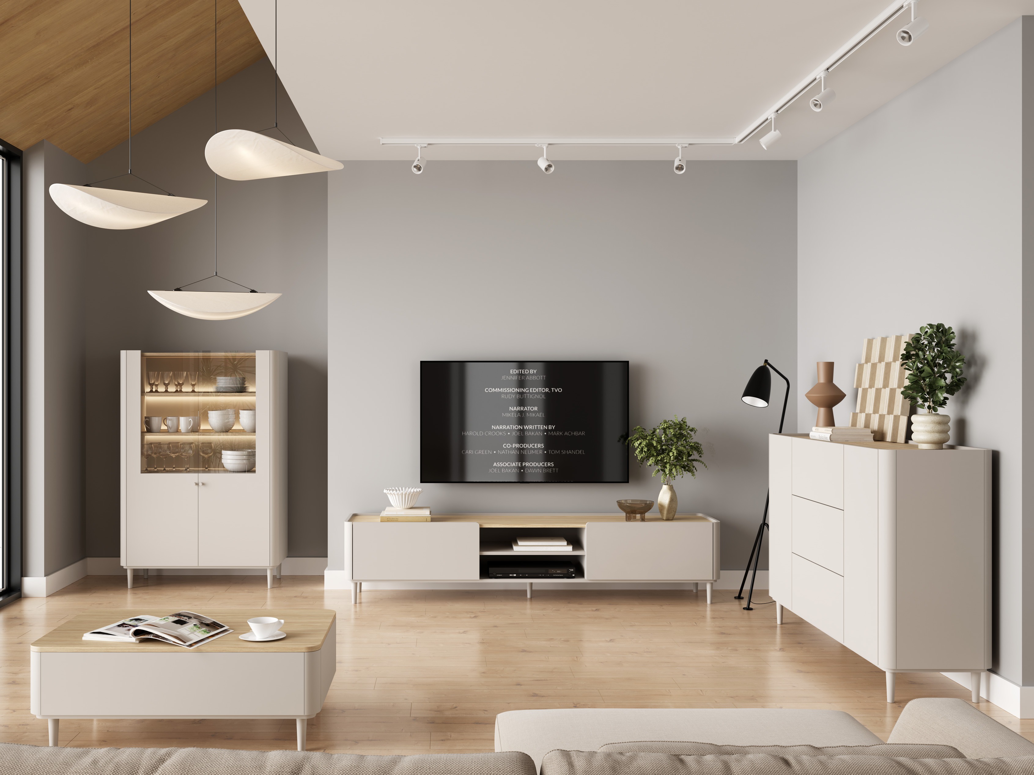 Viesistabas komplekts Elbmira 110 (Kašmirs + Ozols)