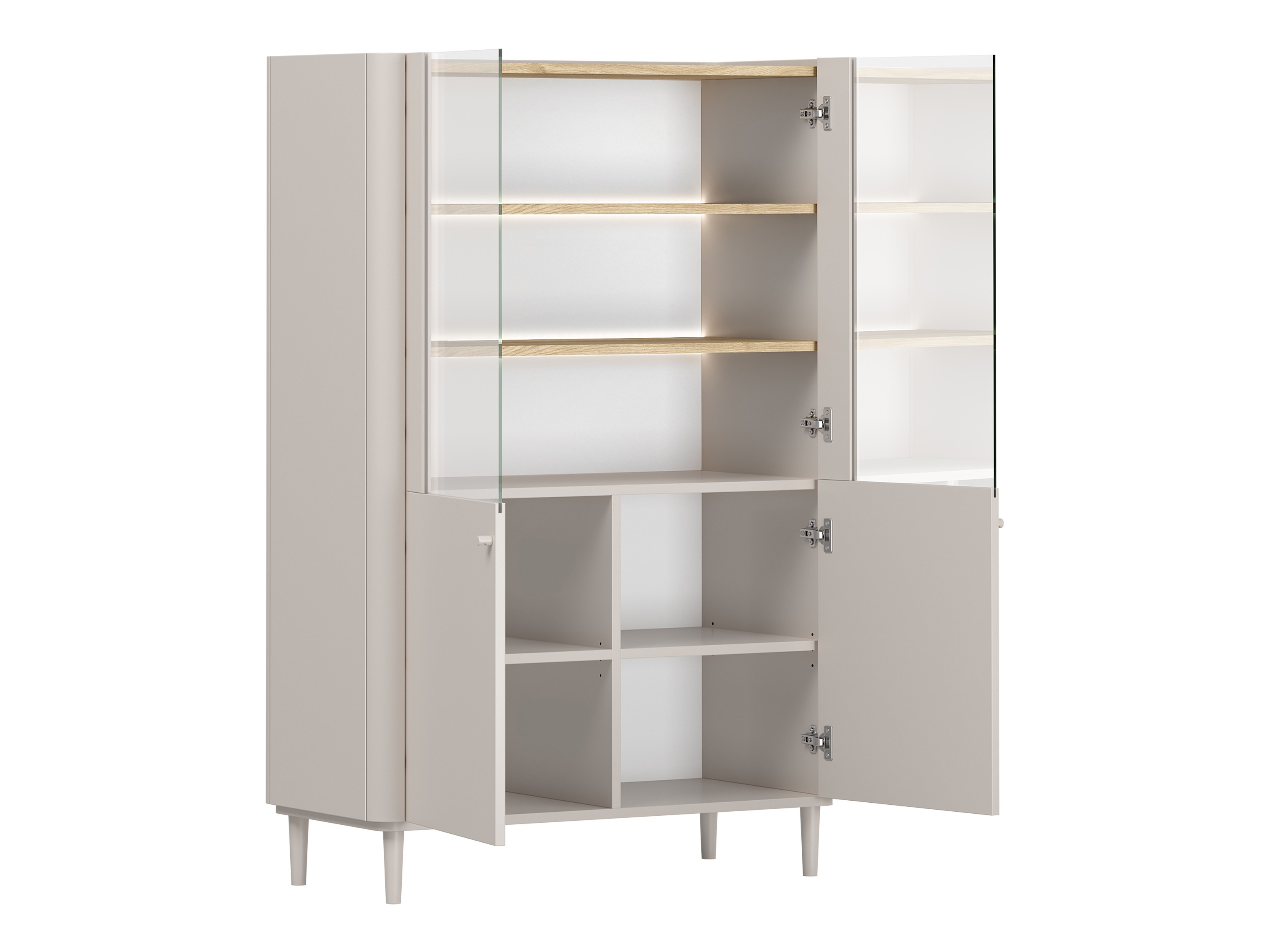 Viesistabas komplekts Elbmira 110 (Kašmirs + Ozols)