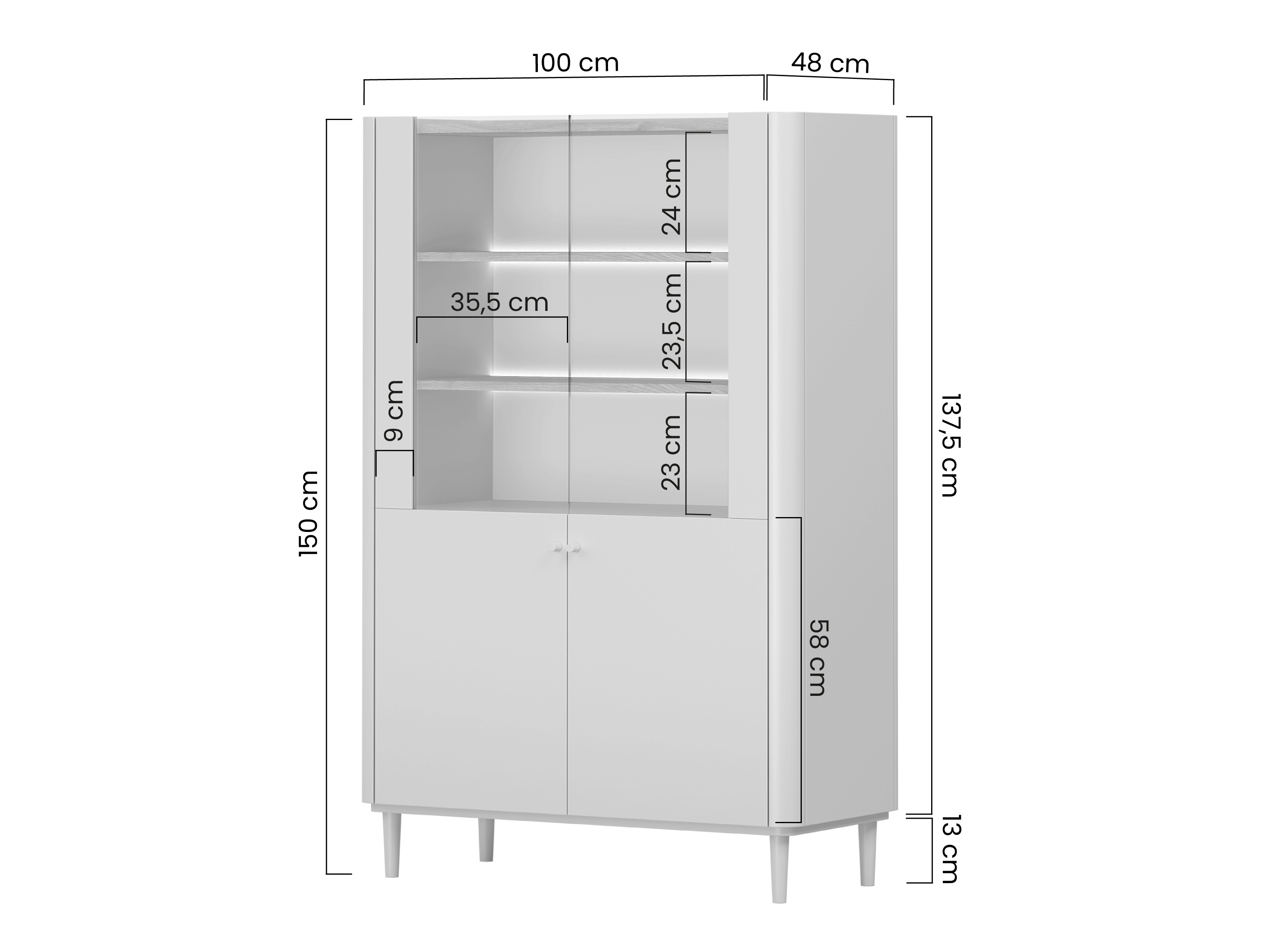 Viesistabas komplekts Elbmira 110 (Putekļaini zaļa + Ozols)