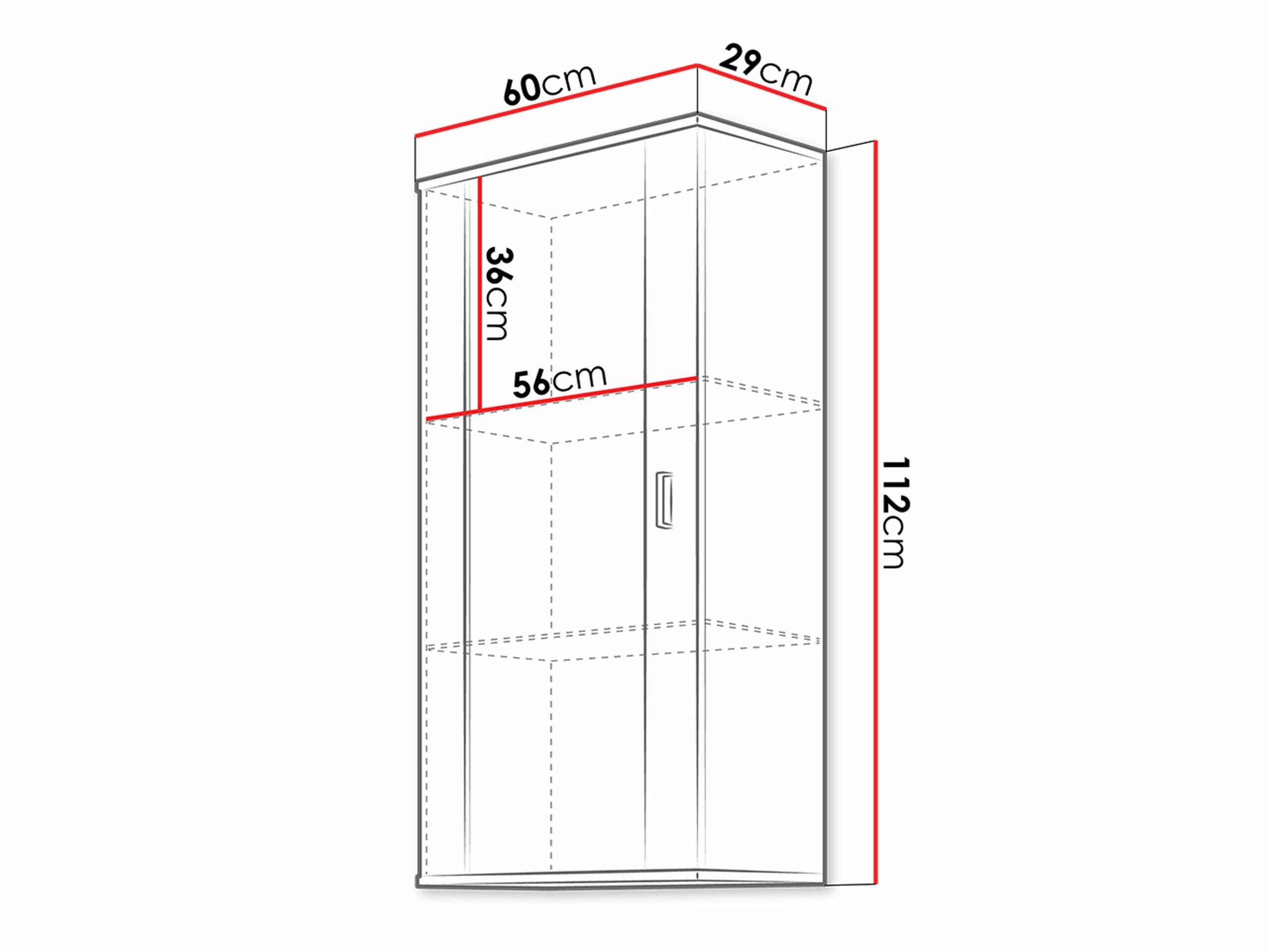 Piekarams skapītis Tornola 103 (Lefkas ozols + Melns)