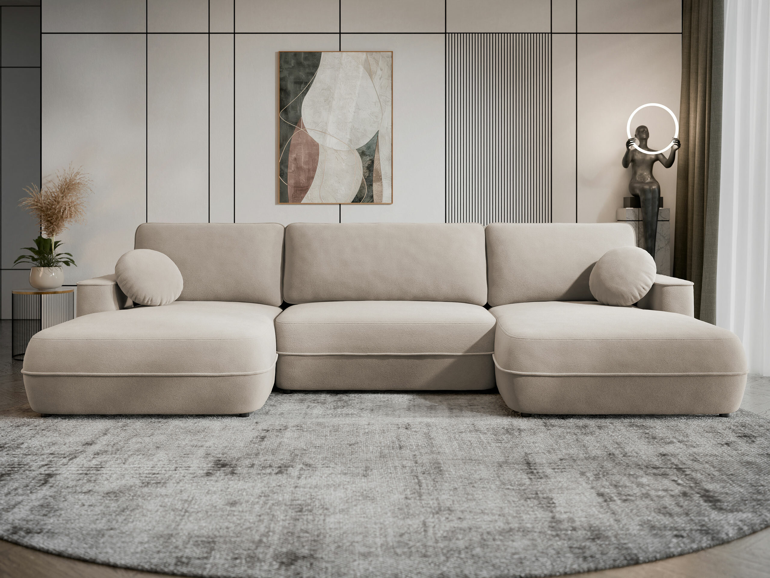 Stūra dīvāns Bountiful 100 (Velo 623)