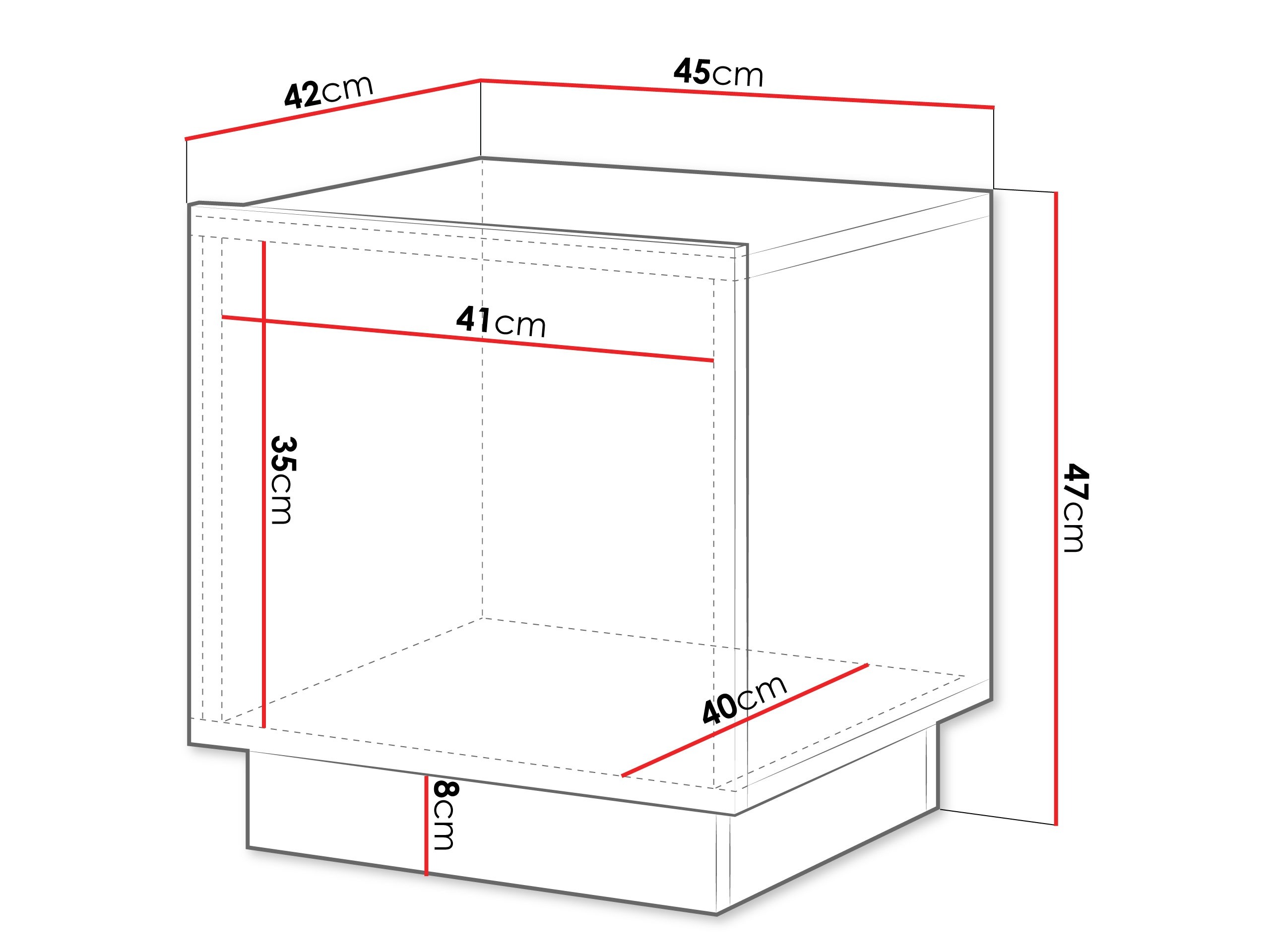 Комплект прикроватных тумбочек Lusonu 105 (Белый)