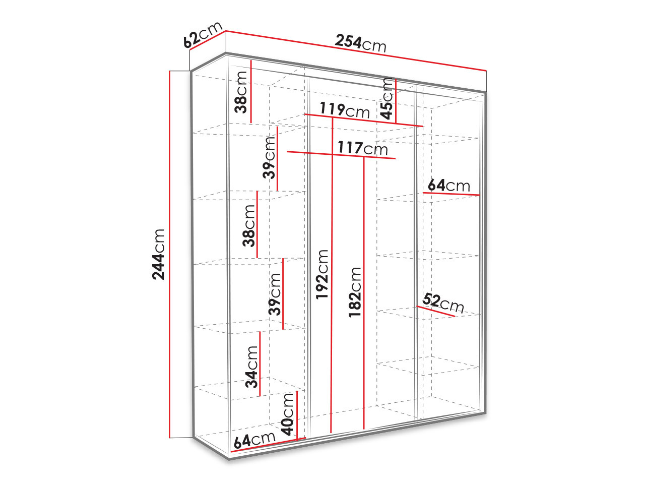 Шкаф Murrieta 189