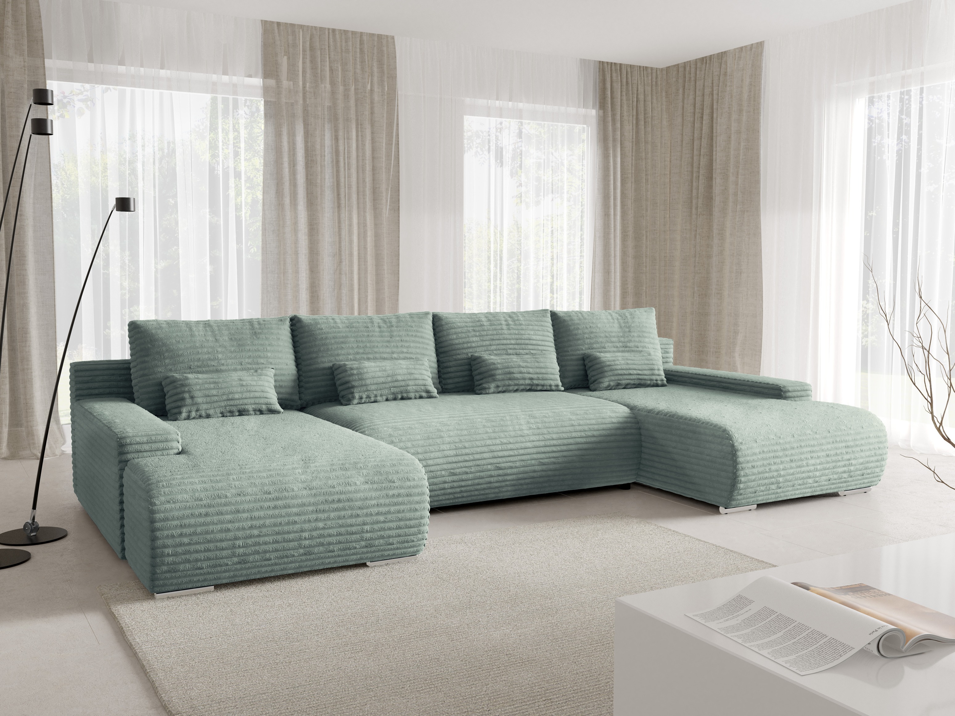 Stūra dīvāns Franklin 202 (Ambience 14)