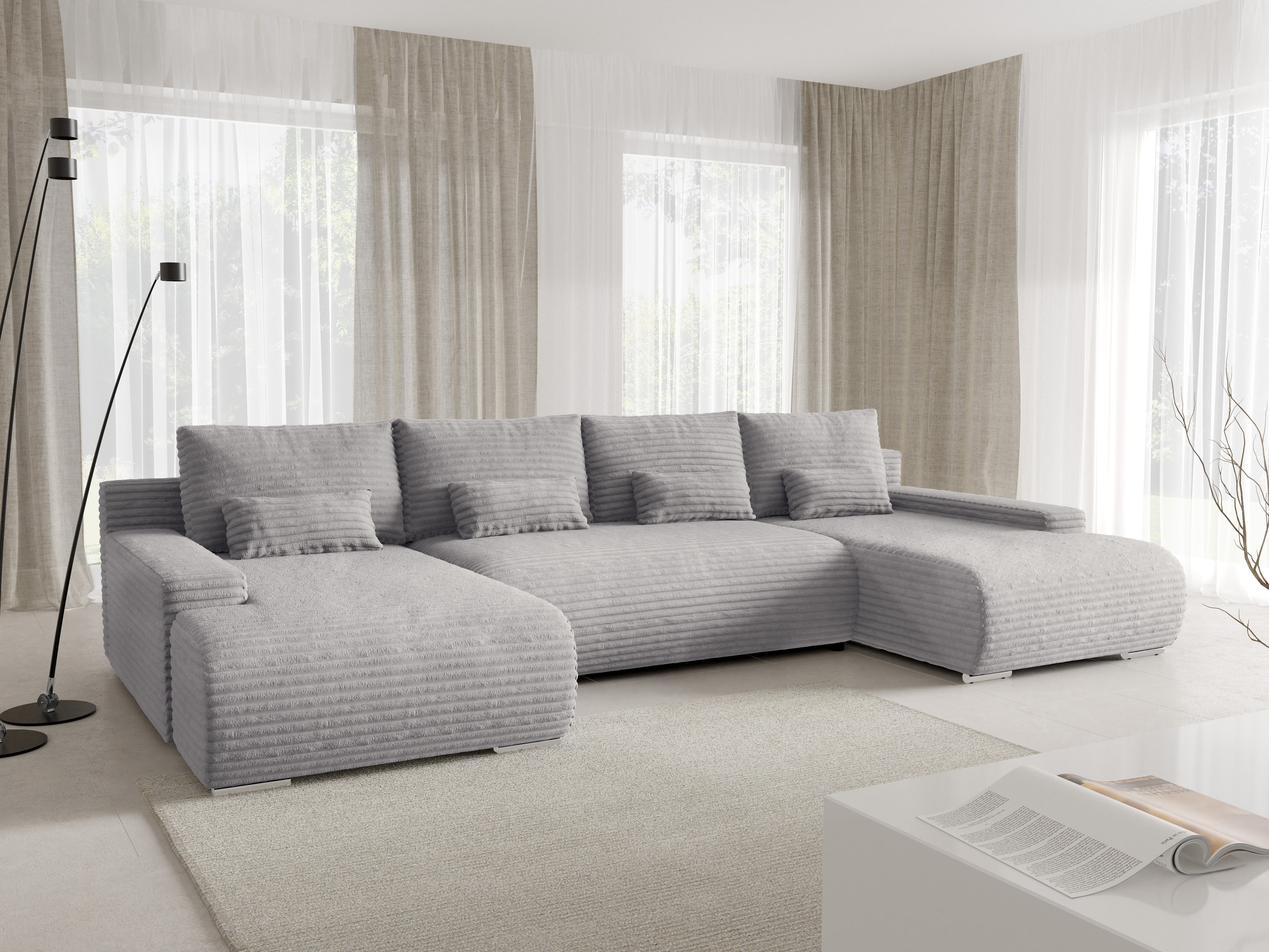 Stūra dīvāns Franklin 202 (Ambience 17)