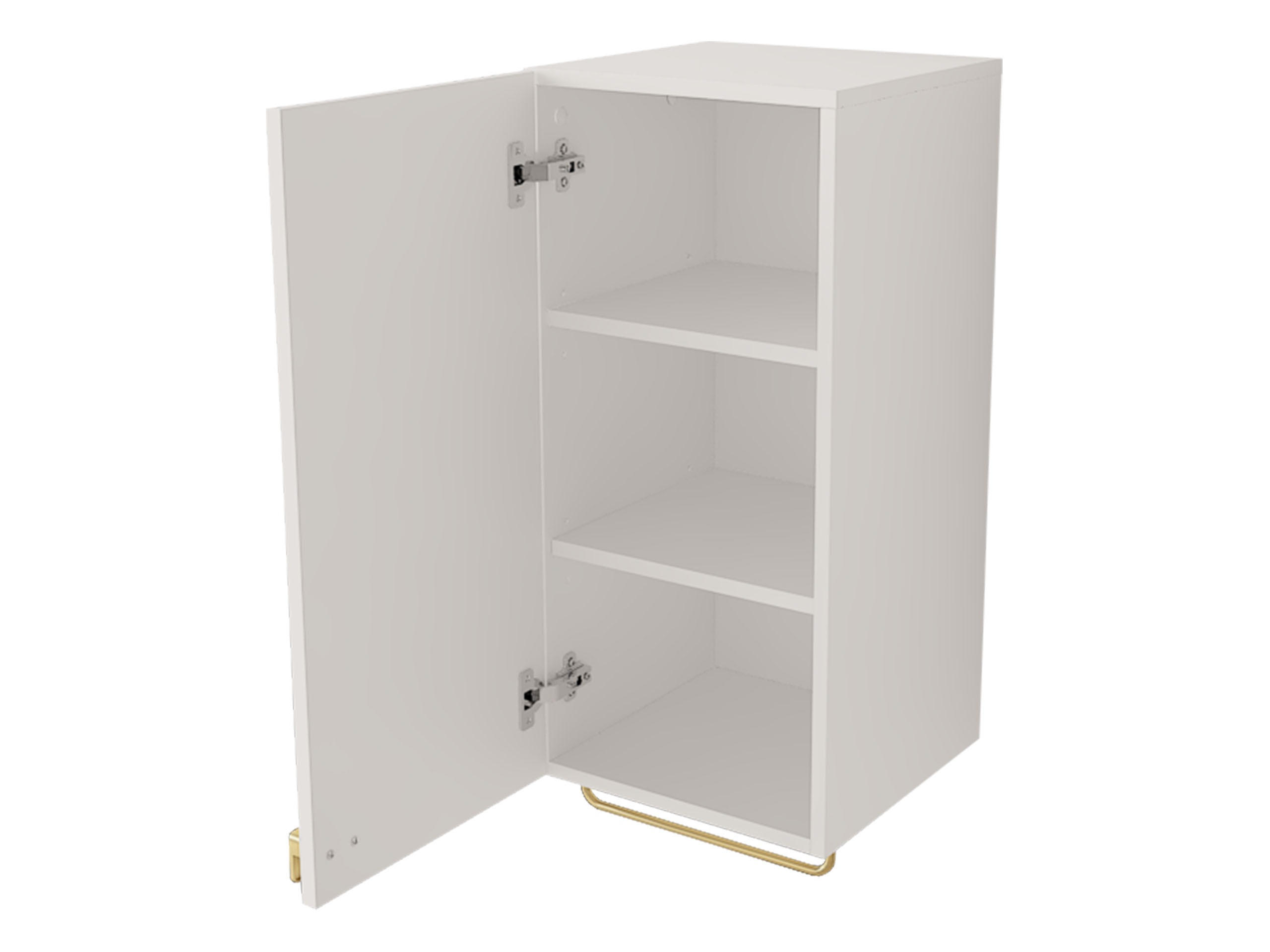 Настенный шкафчик для ванной комнаты Orlvera 101 (Светло-коричневый)