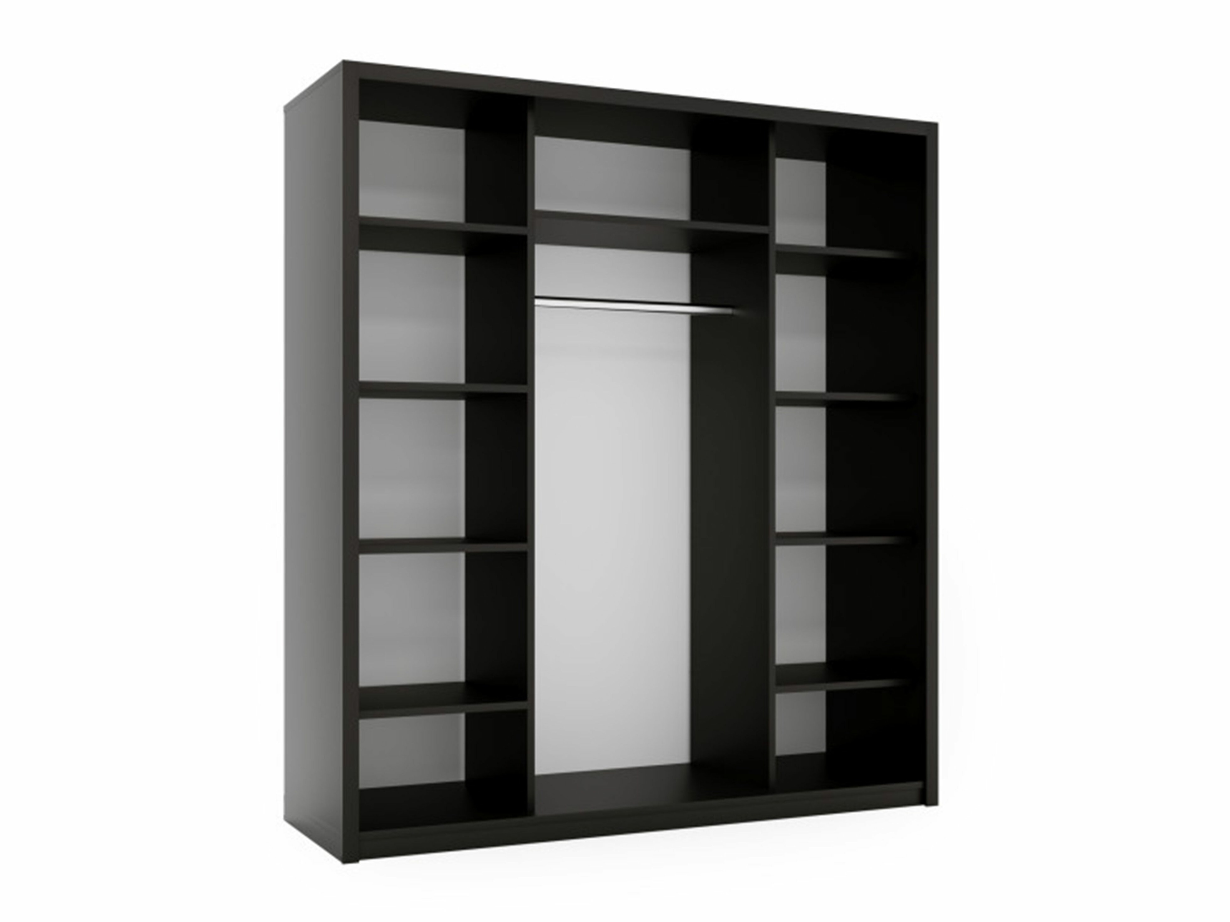 Шкаф Murrieta 192 (Чёрный + Зелёный)