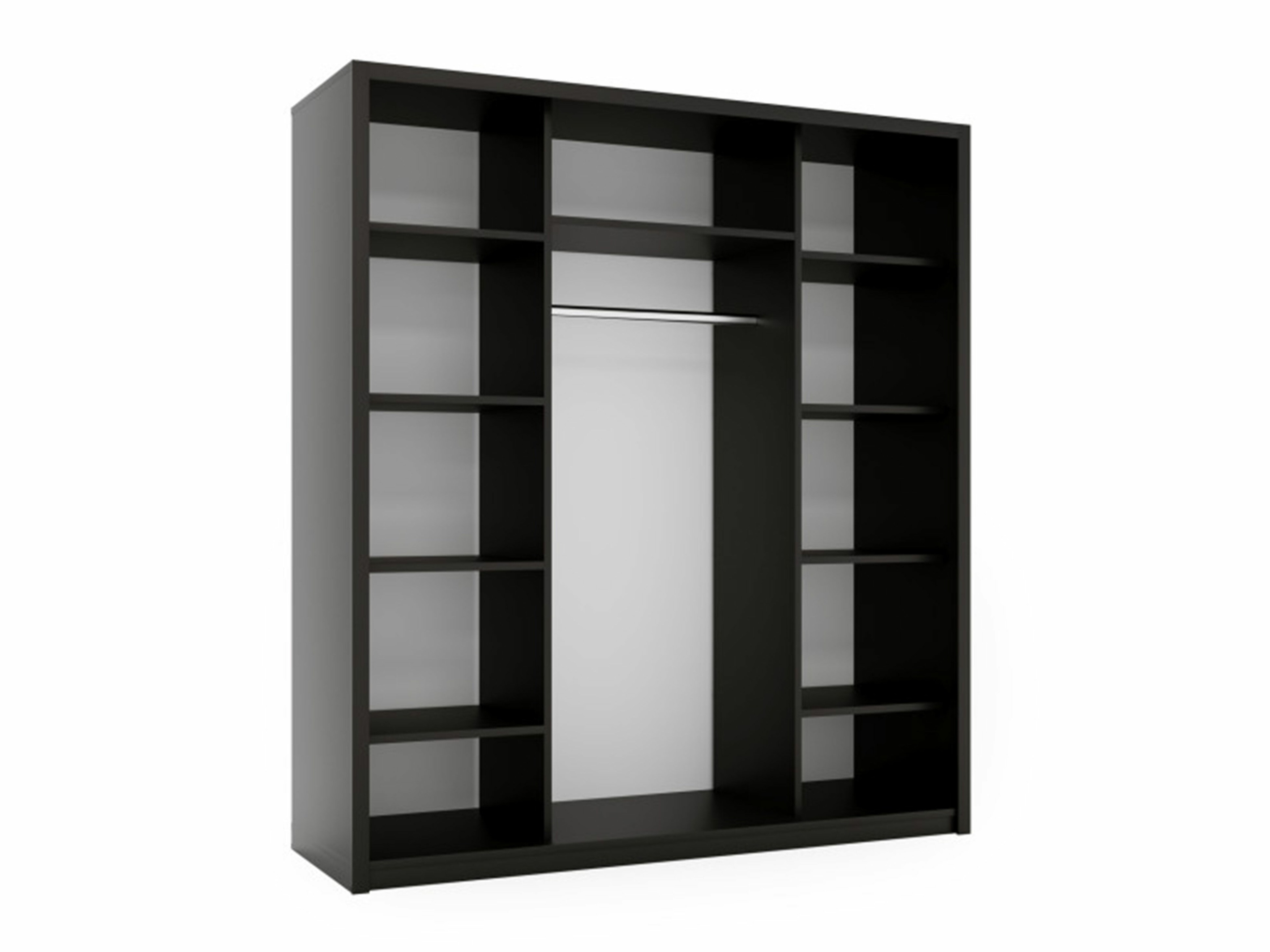 Шкаф Murrieta 193 (Чёрный + Желтый)