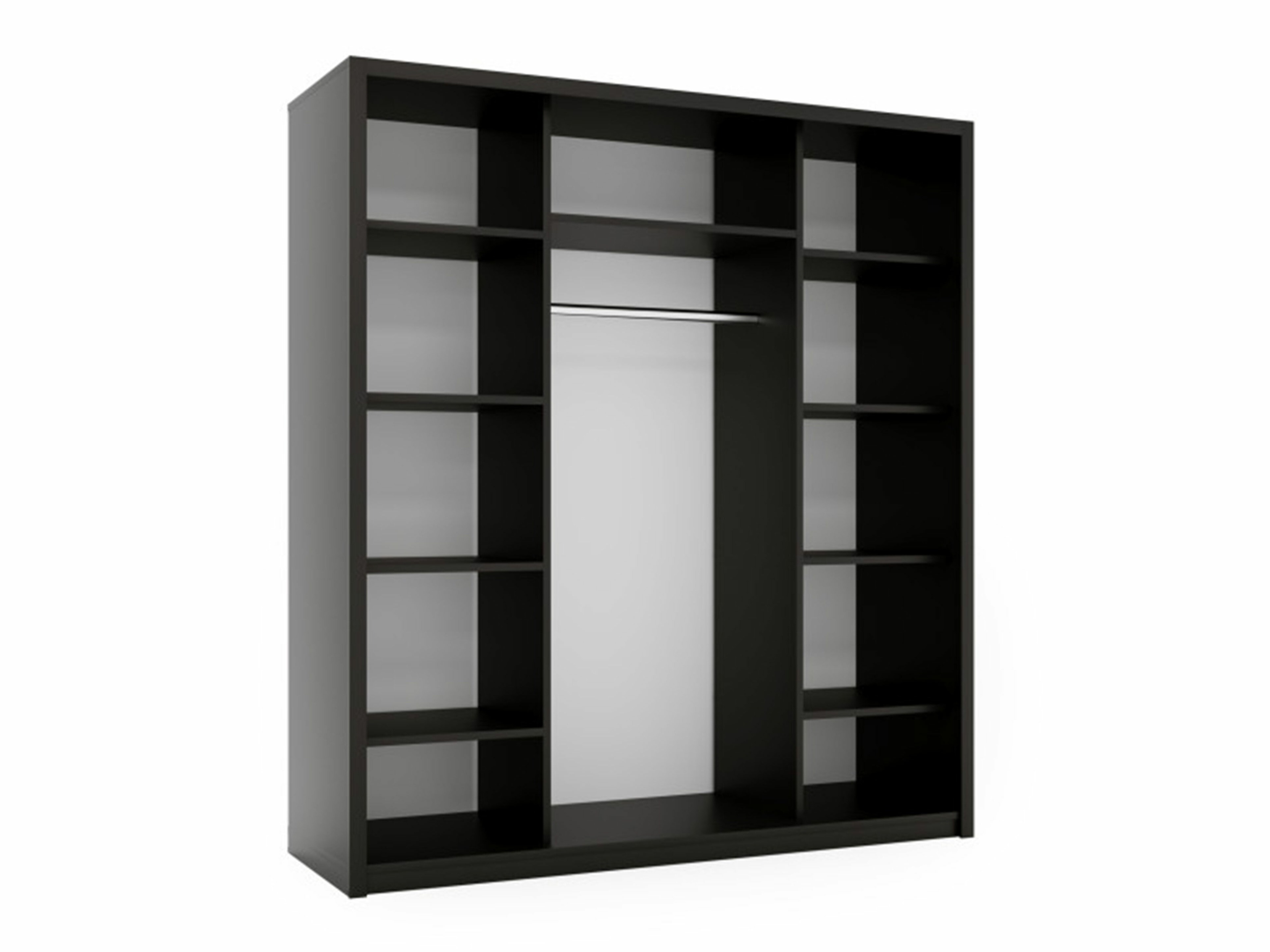 Skapis Murrieta 193 (Melns + Brūns)