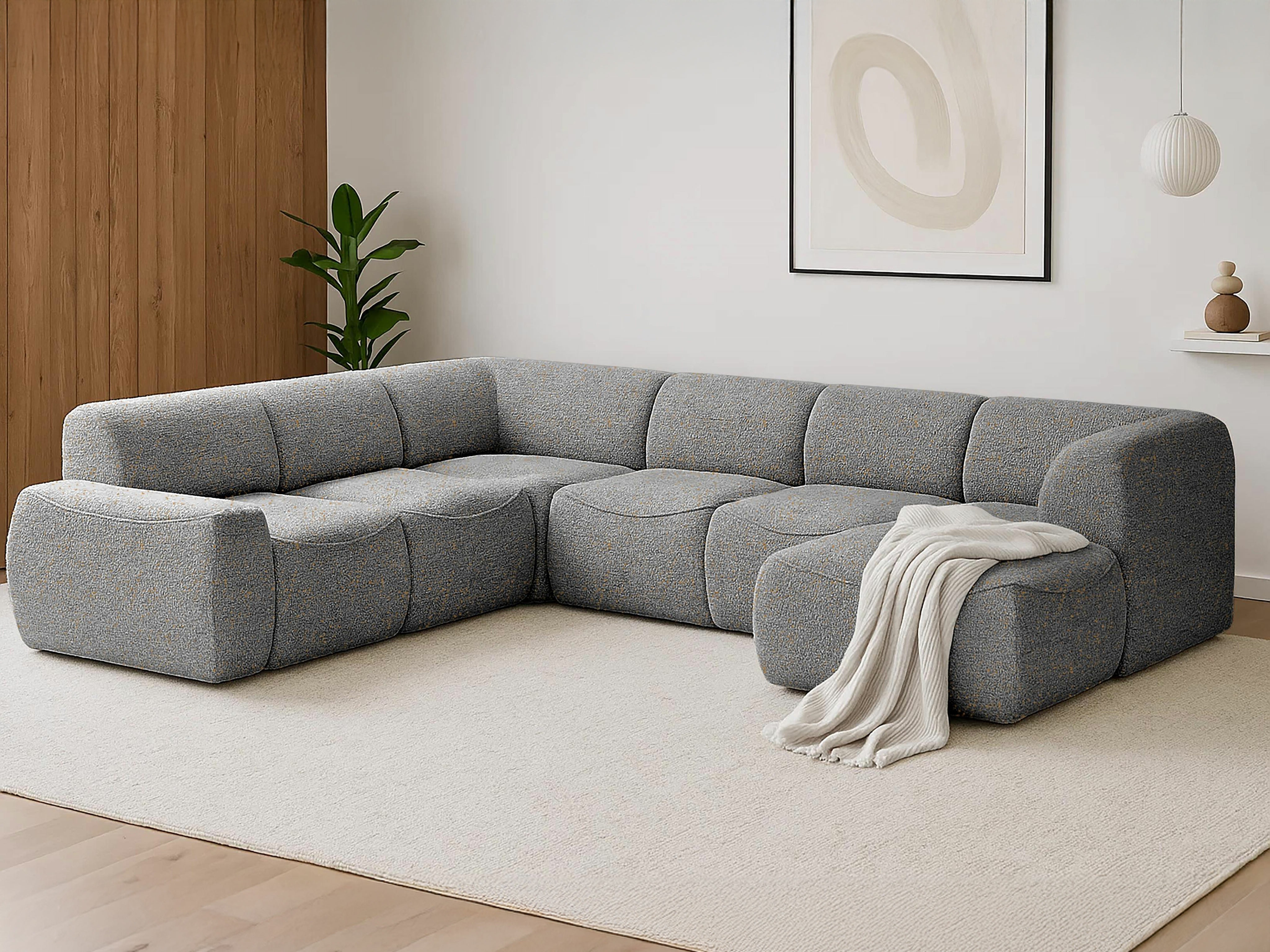 Модульный угловой диван Elbmonu 107 (Bello 15)