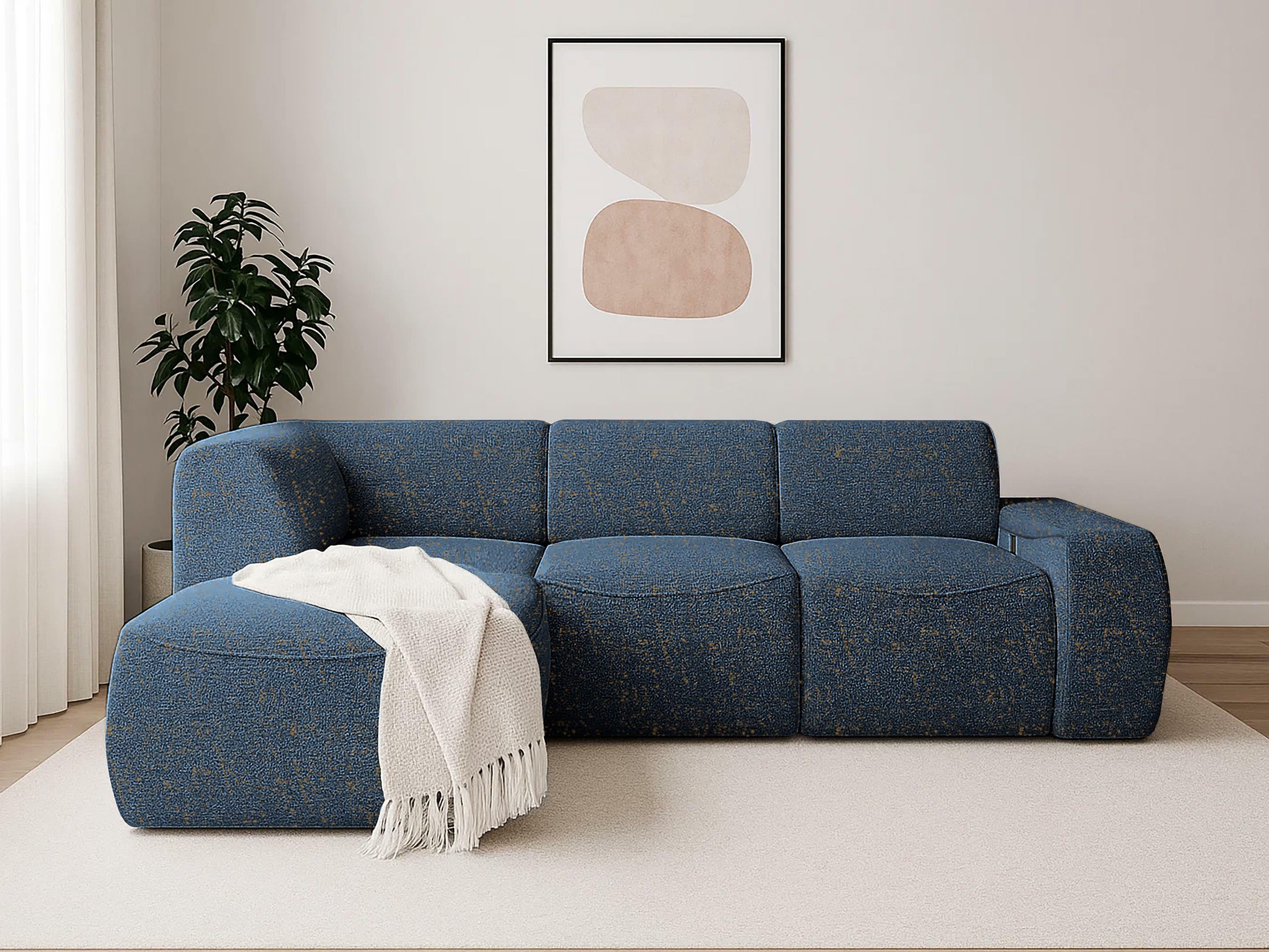 Moduļu stūra dīvāns Elbmonu 106 (Bello 30)