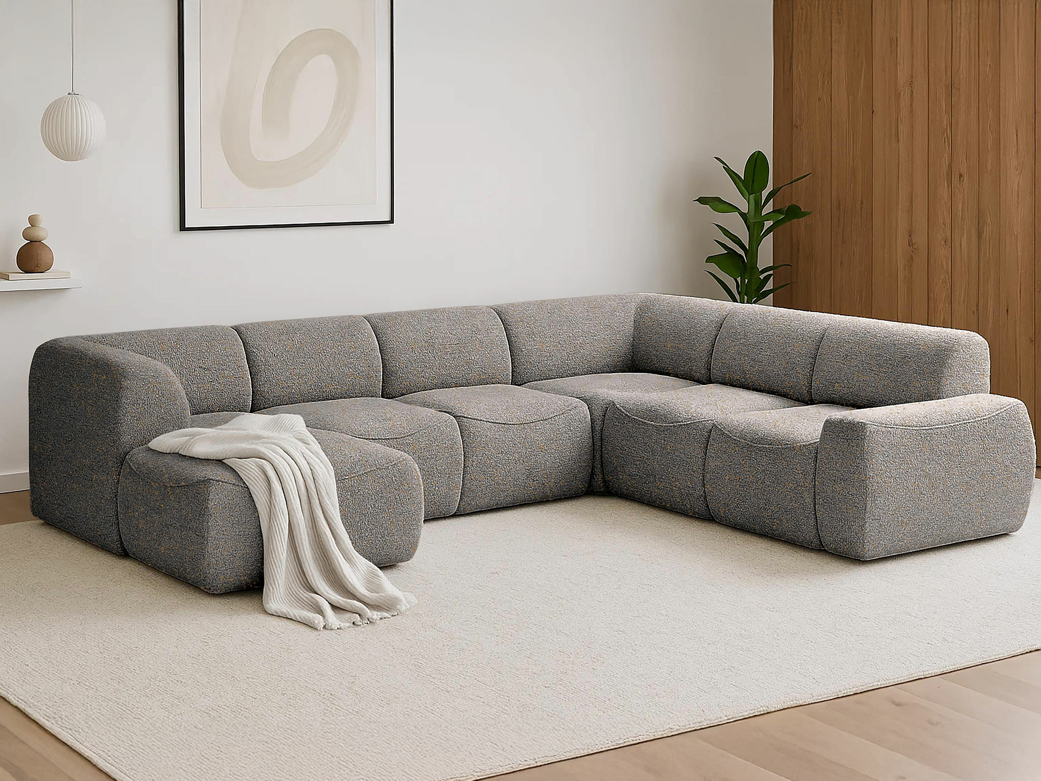 Moduļu stūra dīvāns Elbmonu 107 (Bello 10)