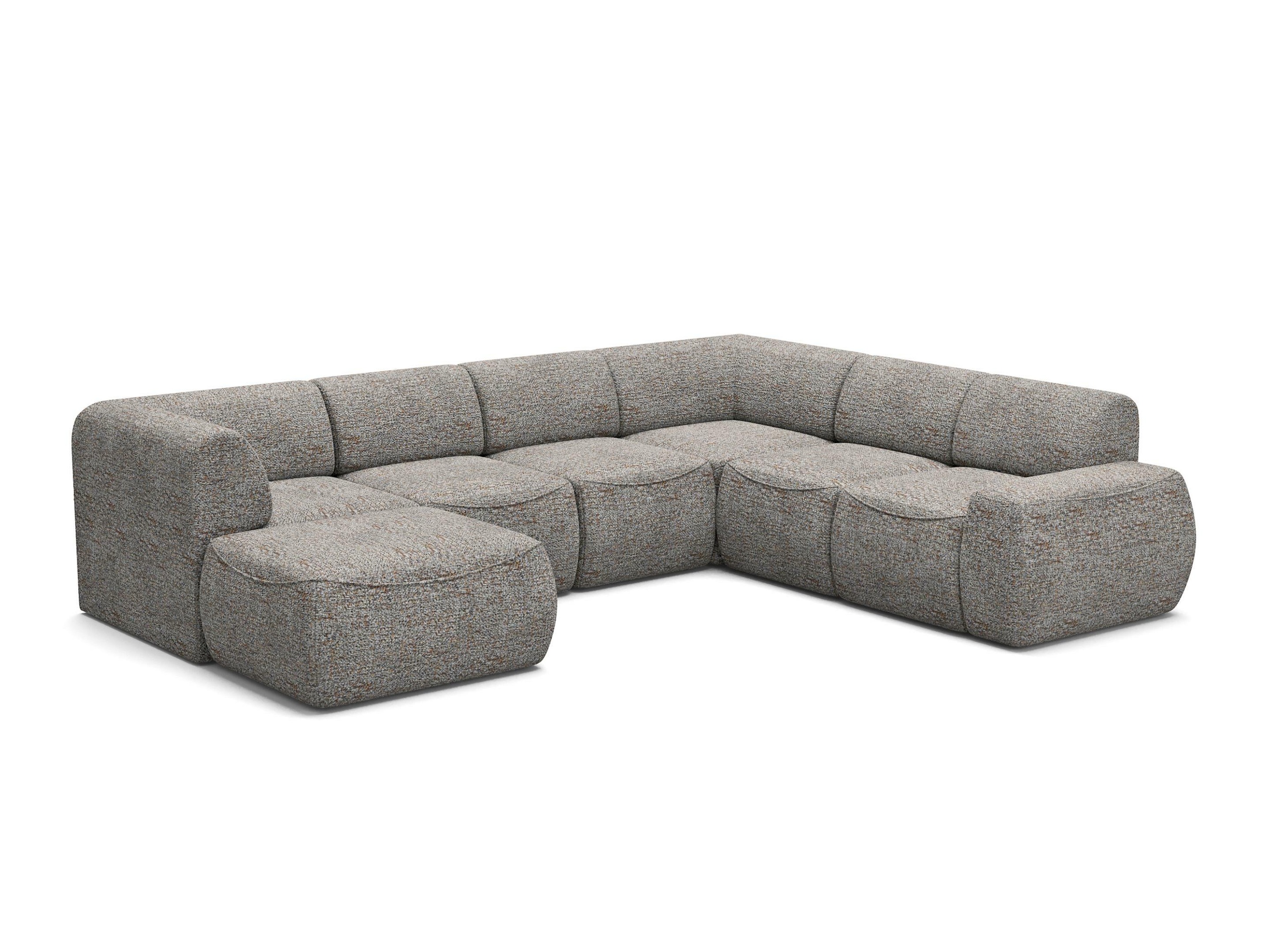 Moduļu stūra dīvāns Elbmonu 107 (Bello 10)