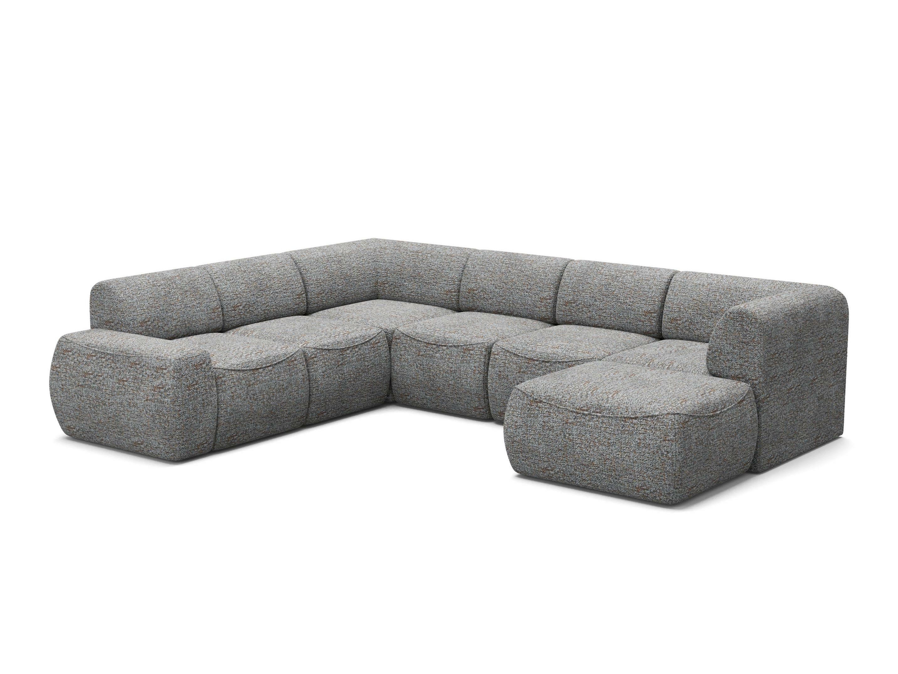 Moduļu stūra dīvāns Elbmonu 107 (Bello 15)