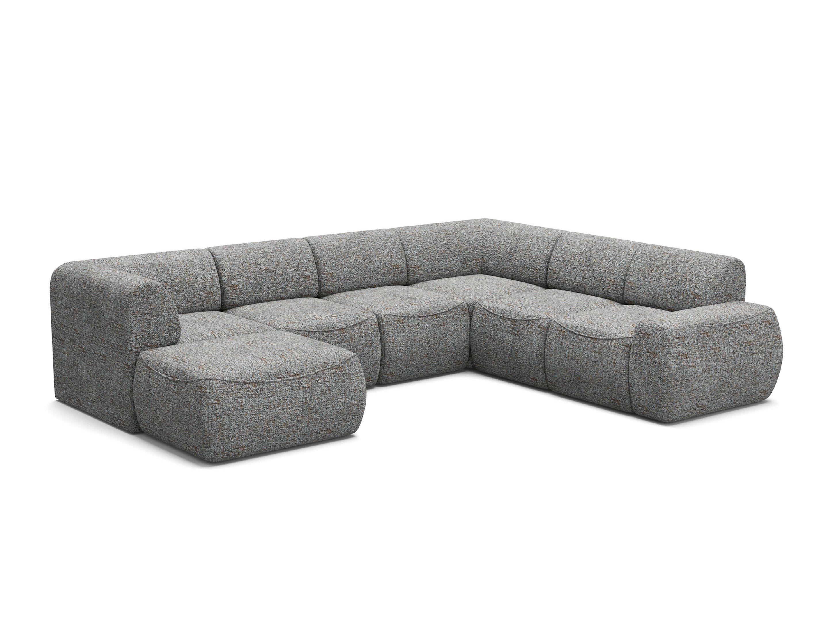 Moduļu stūra dīvāns Elbmonu 107 (Bello 15)