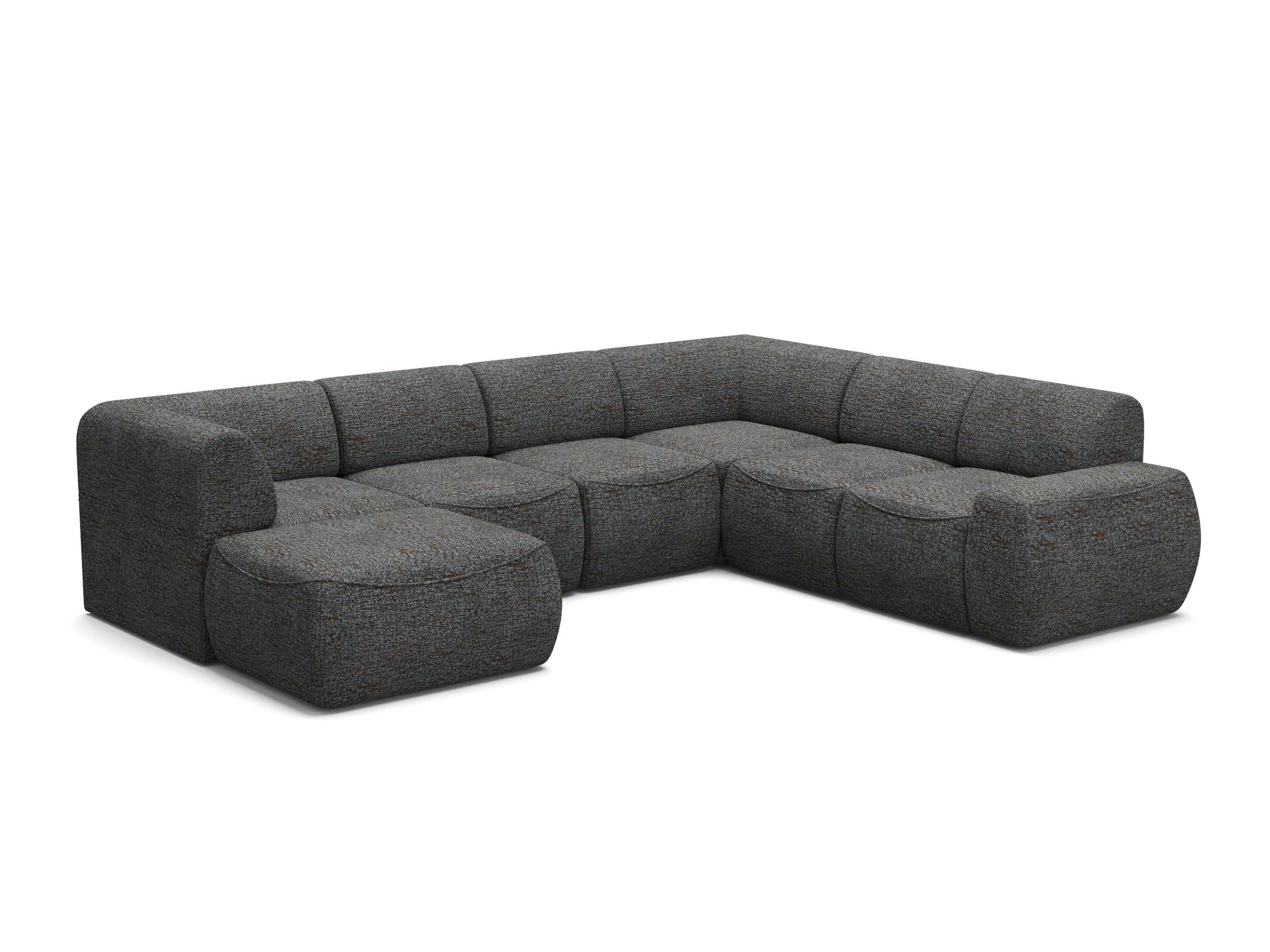 Moduļu stūra dīvāns Elbmonu 107 (Bello 25)