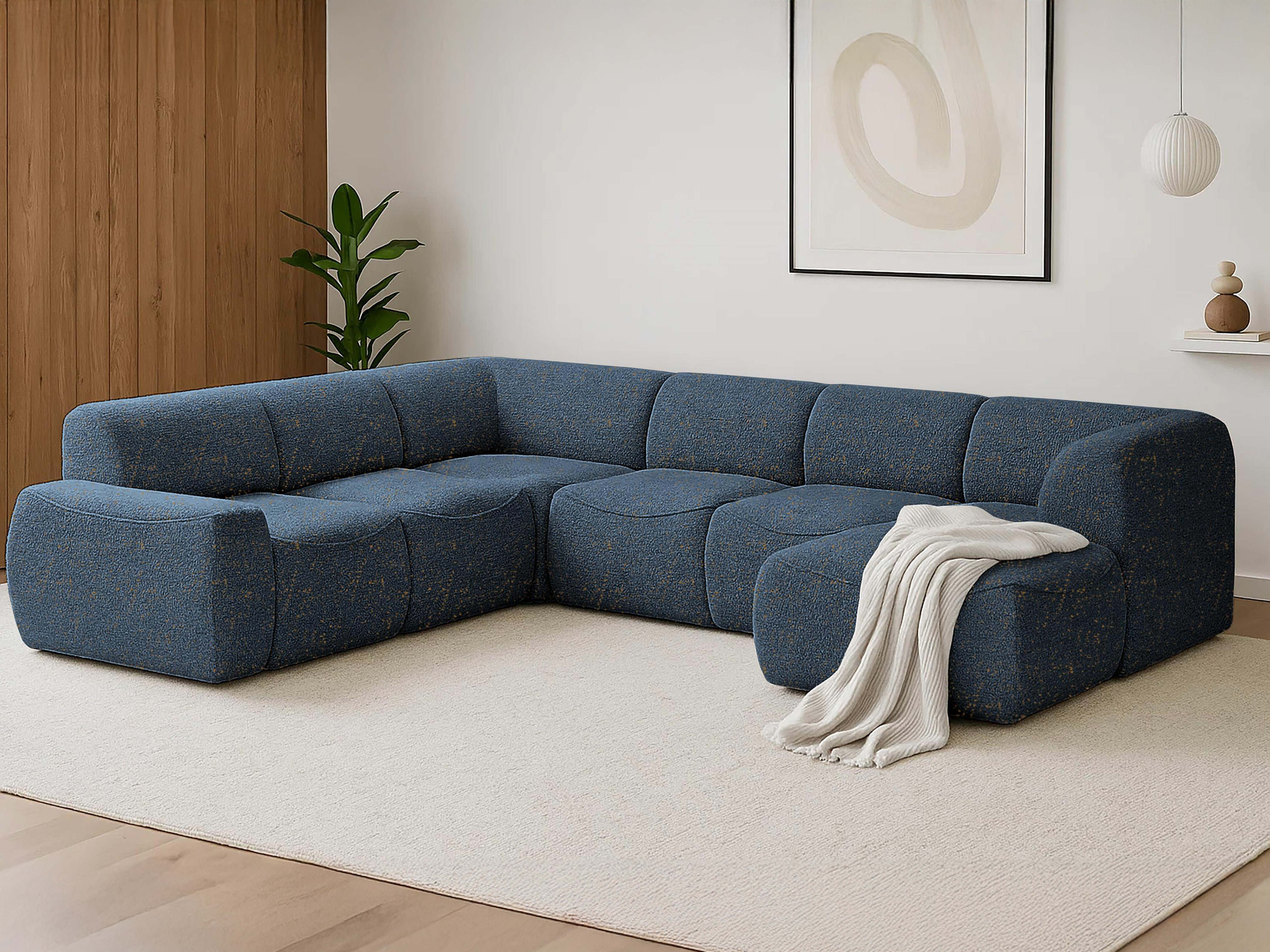 Moduļu stūra dīvāns Elbmonu 107 (Bello 30)