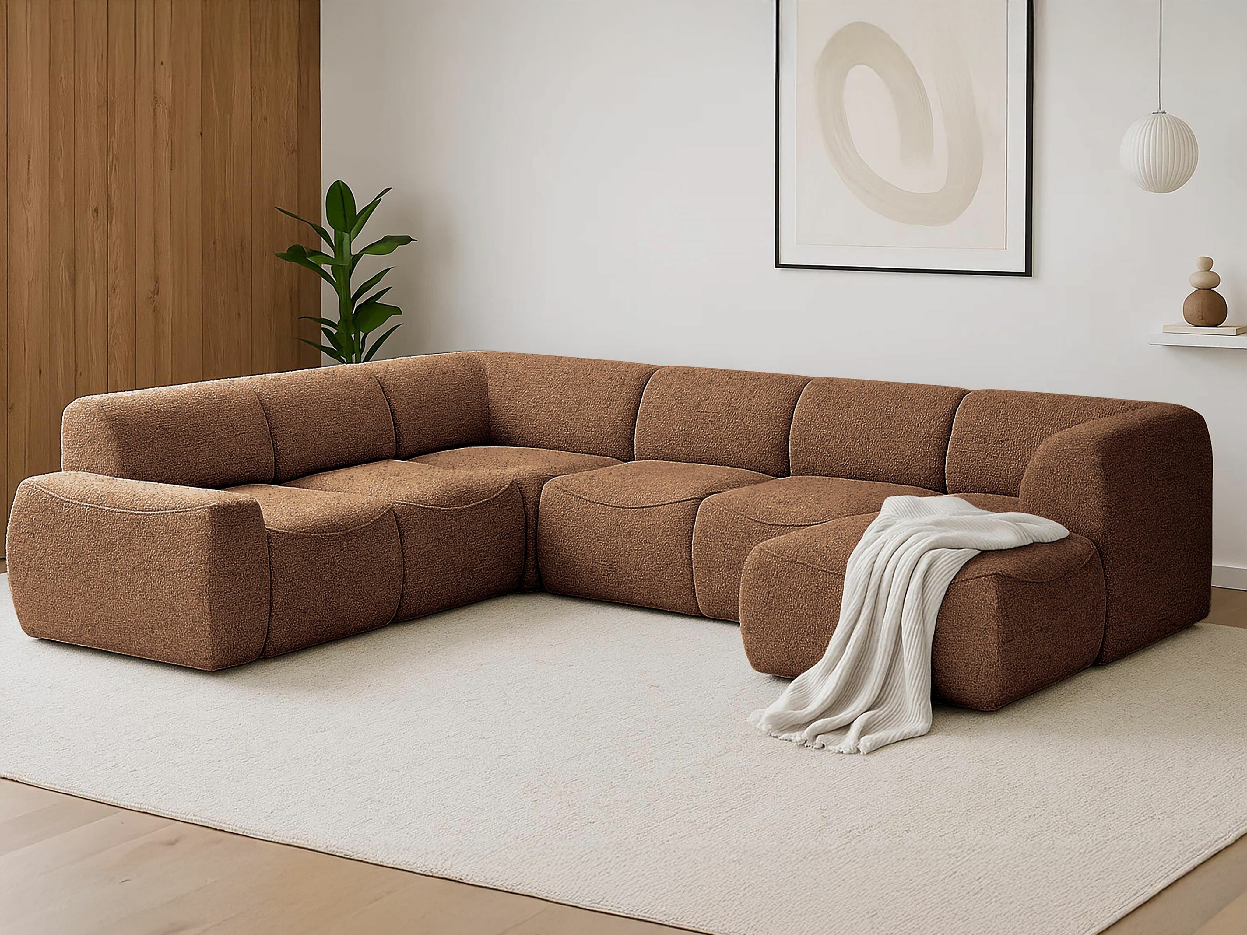 Moduļu stūra dīvāns Elbmonu 107 (Bello 40)