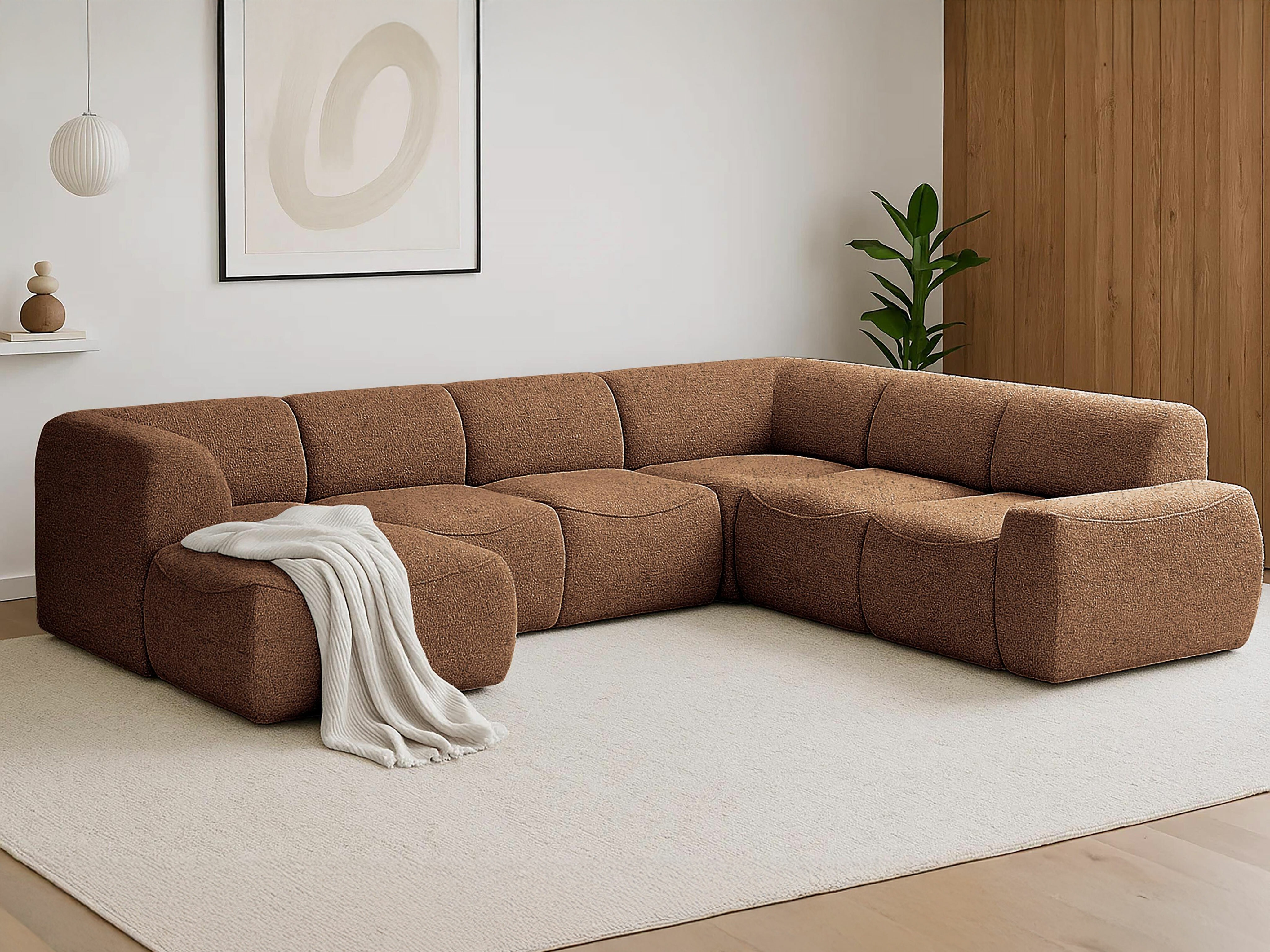 Moduļu stūra dīvāns Elbmonu 107 (Bello 40)