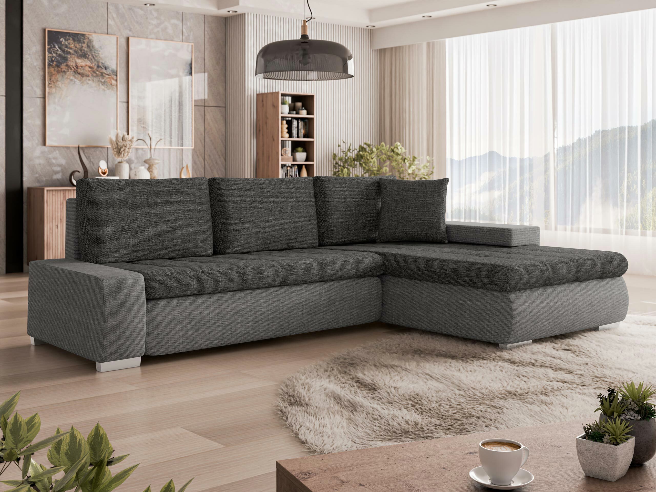 Stūra dīvāns Comfivo Nitor I (Lux 05 + Lux 06)