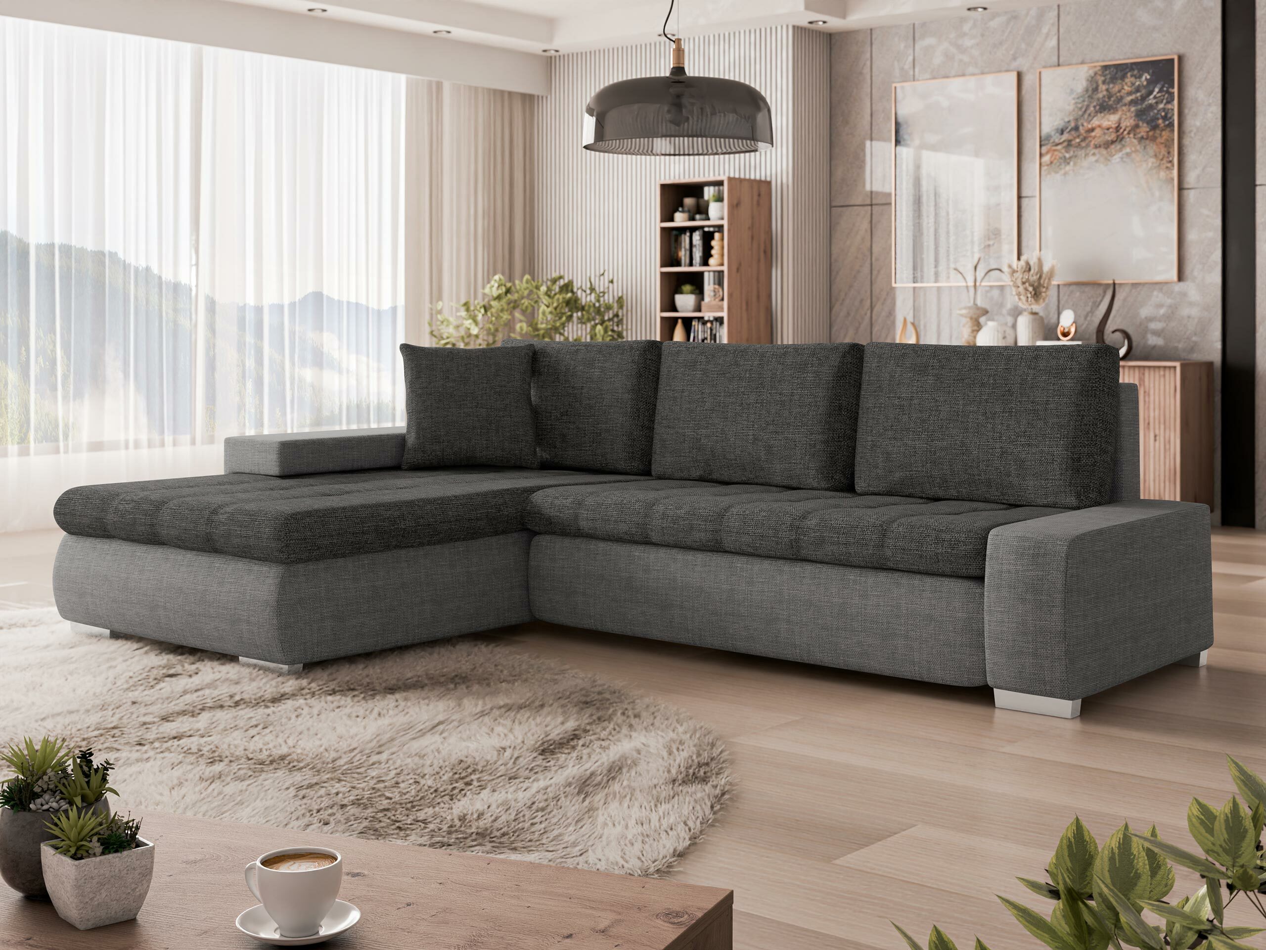 Stūra dīvāns Comfivo Nitor I (Lux 05 + Lux 06)