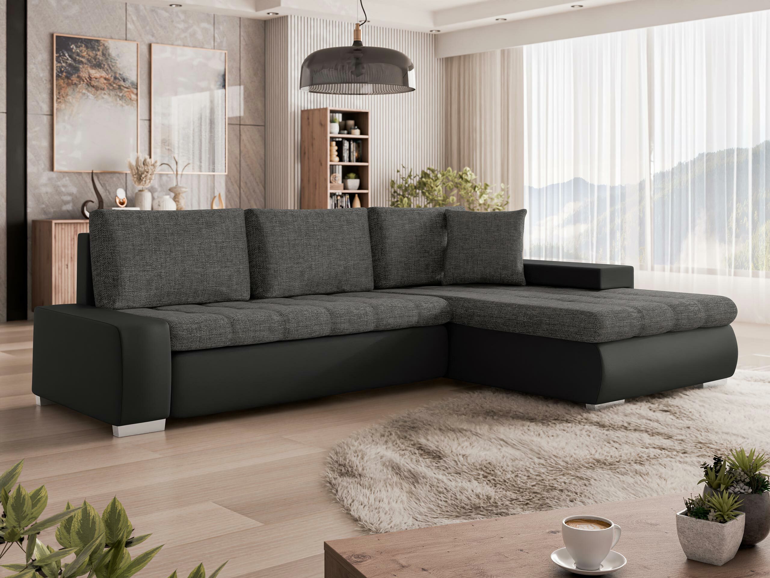 Stūra dīvāns Comfivo Nitor I (Soft 011 + Lux 06)