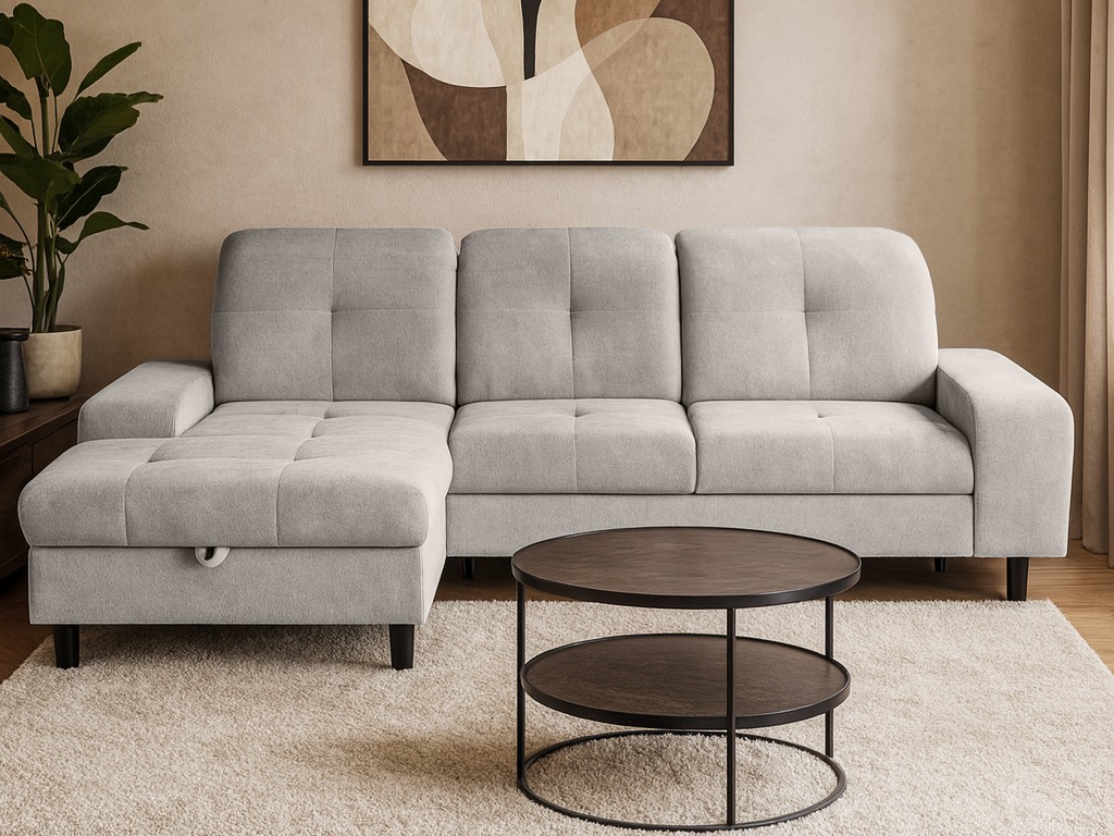 Stūra dīvāns Margate 121 (Velo 622)