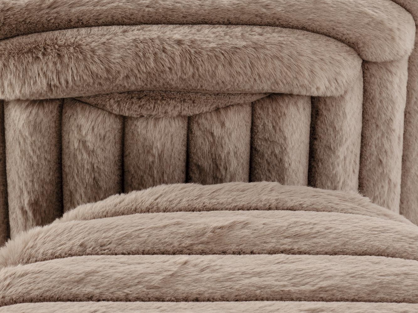 Pufu komplekts Houston 2076 (Kapučīno)