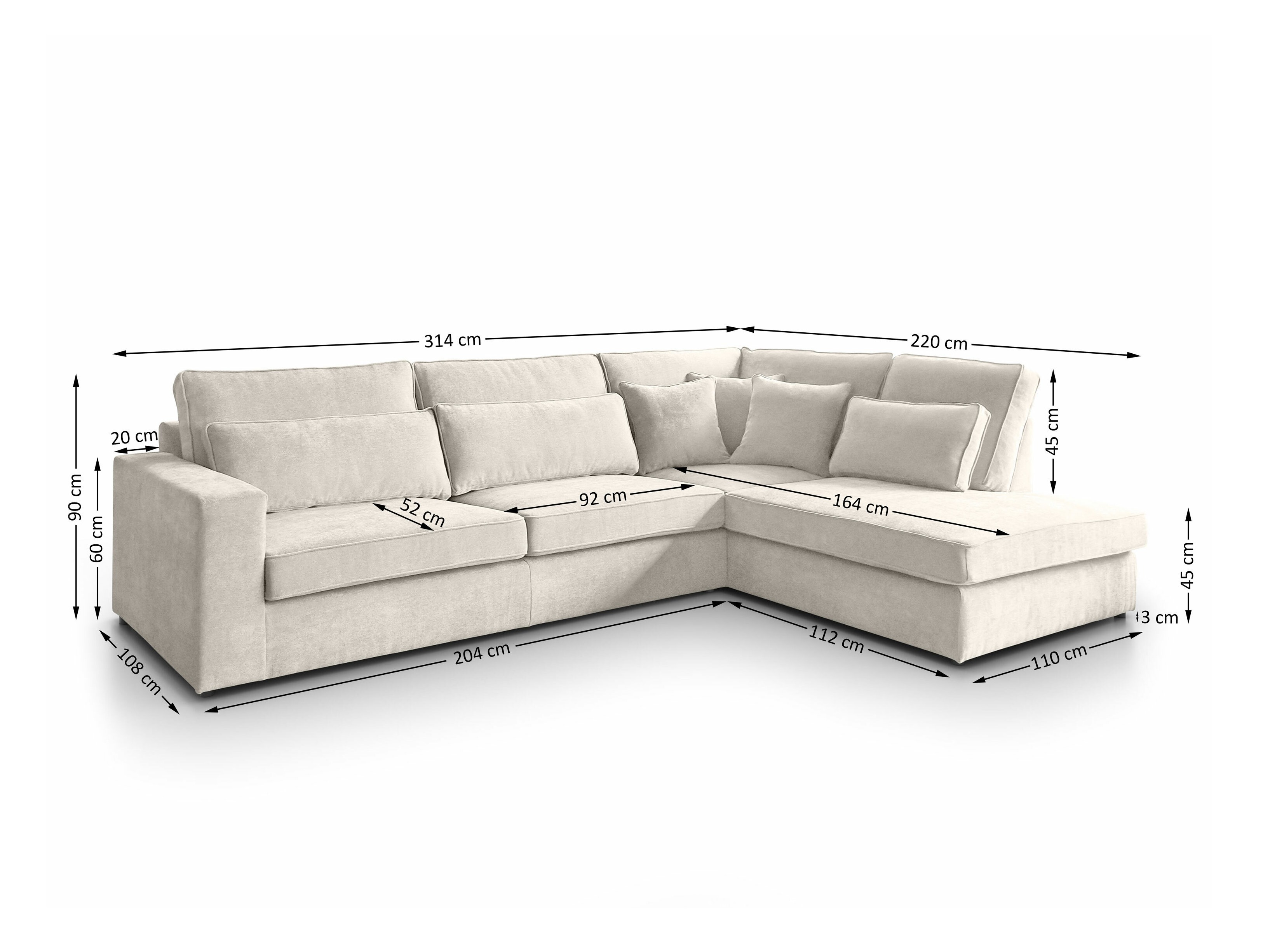 Stūra dīvāns Margate 122 (Poso 02)