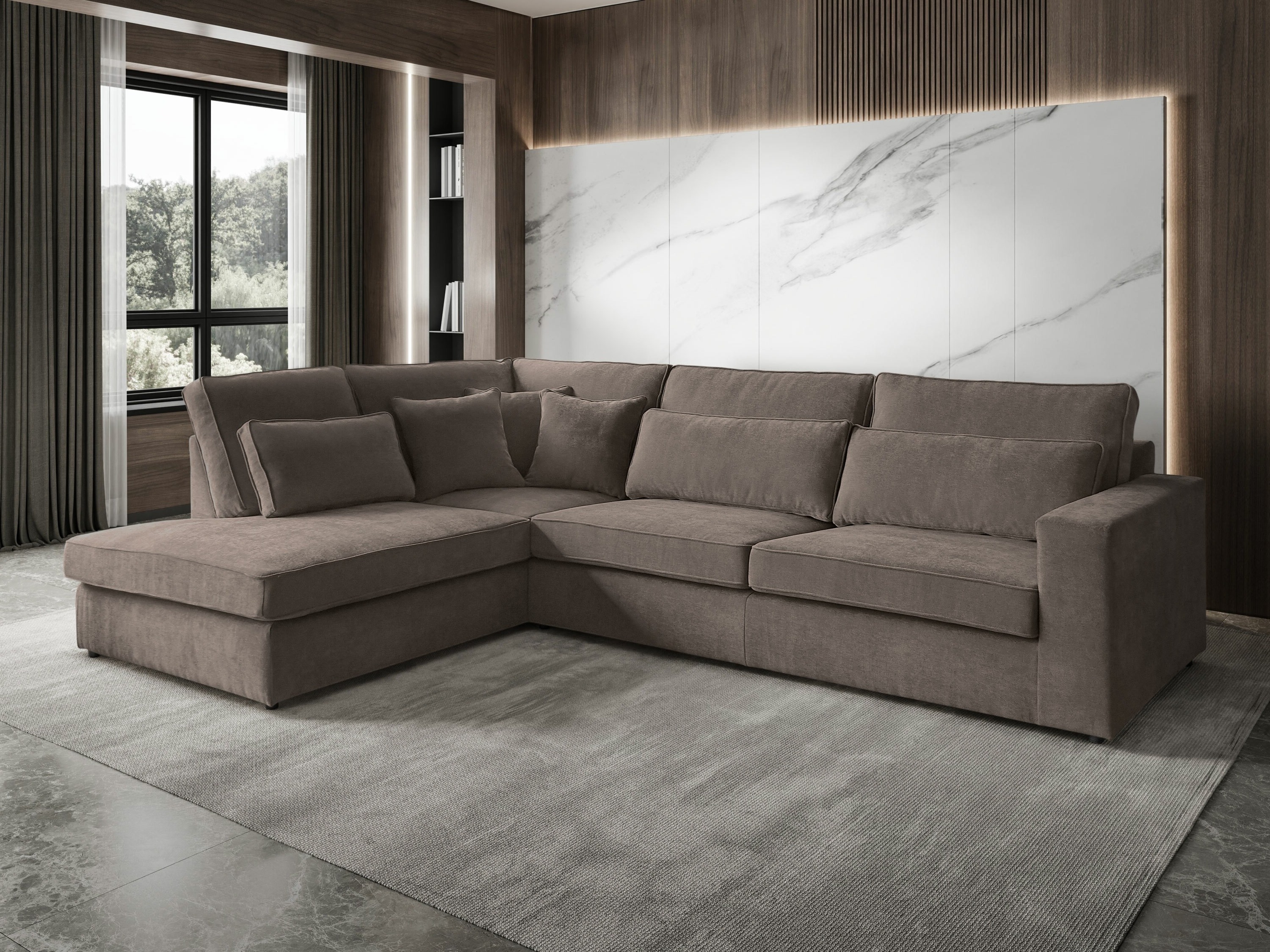 Stūra dīvāns Margate 122 (Sereno 684)