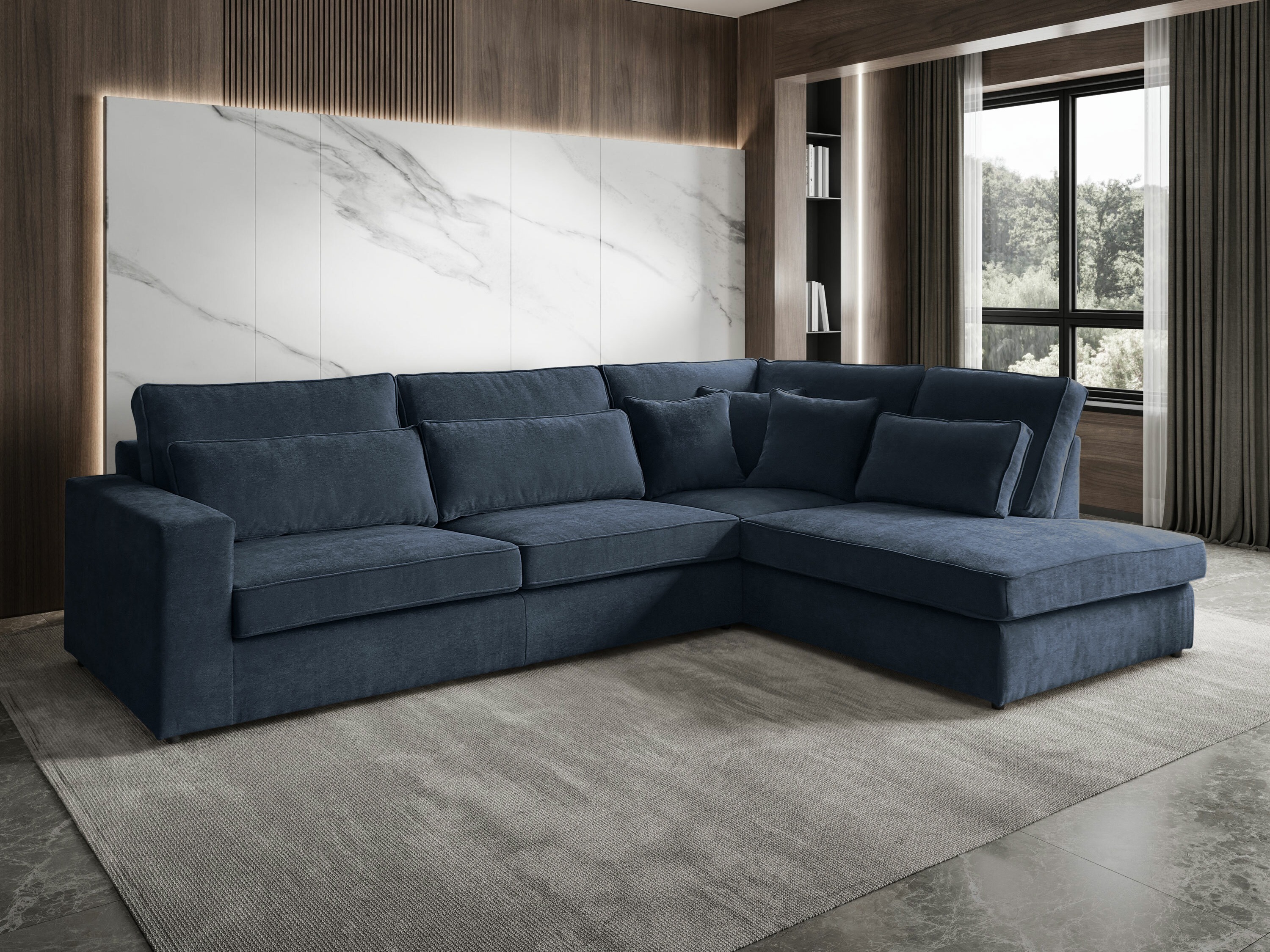 Stūra dīvāns Margate 122 (Sereno 691)