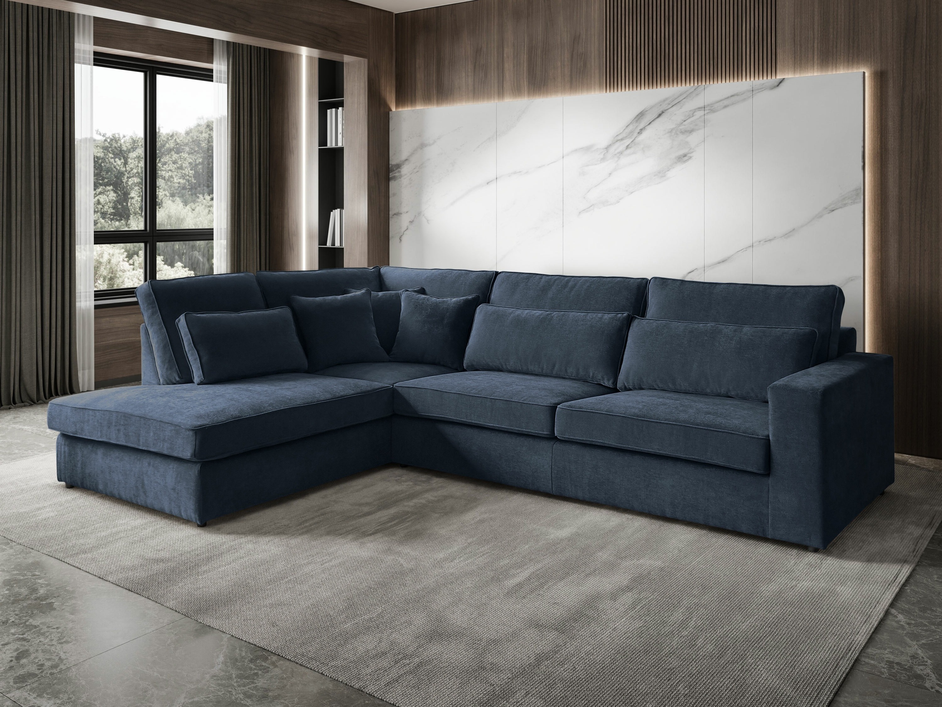 Stūra dīvāns Margate 122 (Sereno 691)