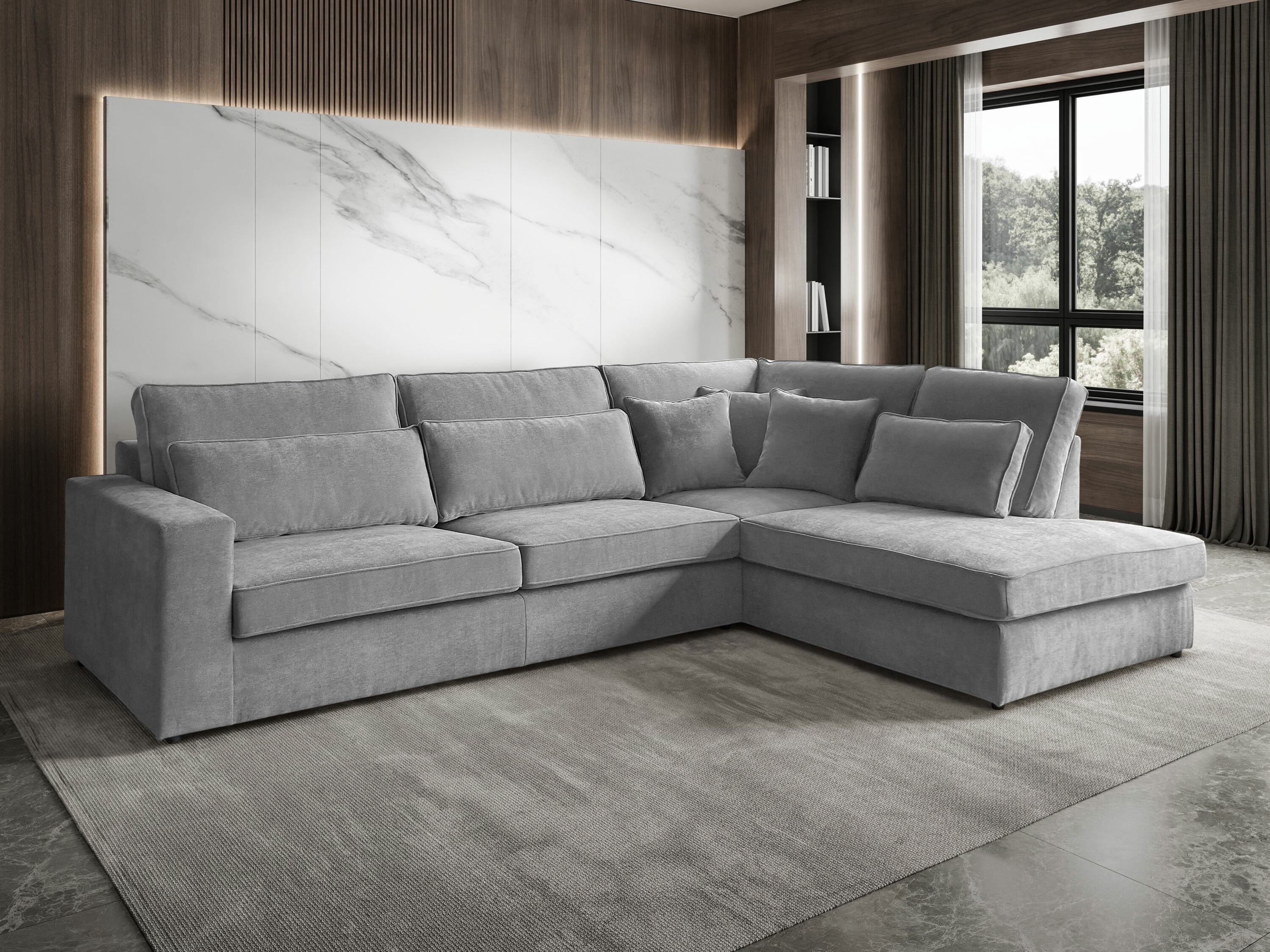 Stūra dīvāns Margate 122 (Sereno 693)