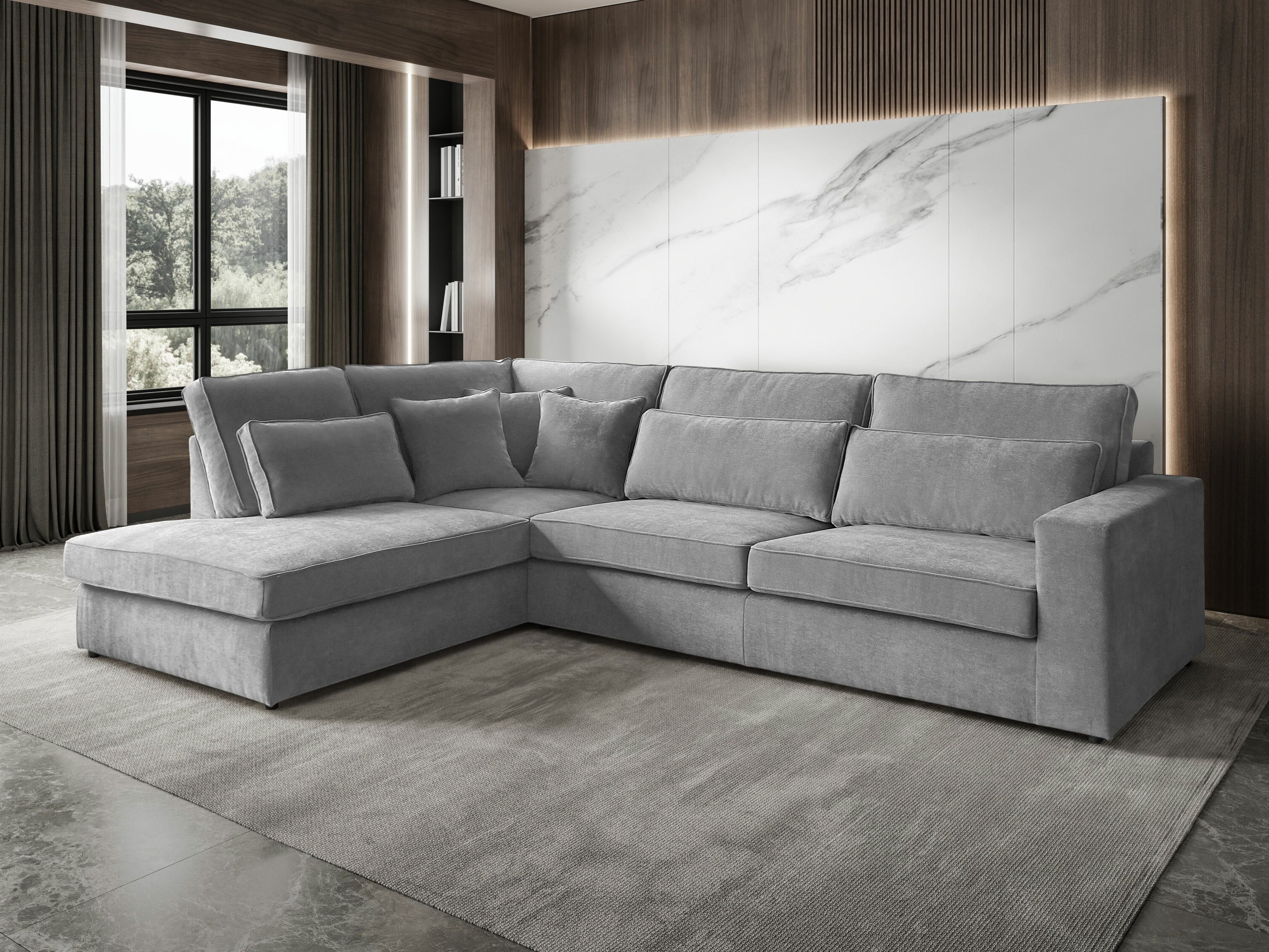 Stūra dīvāns Margate 122 (Sereno 693)