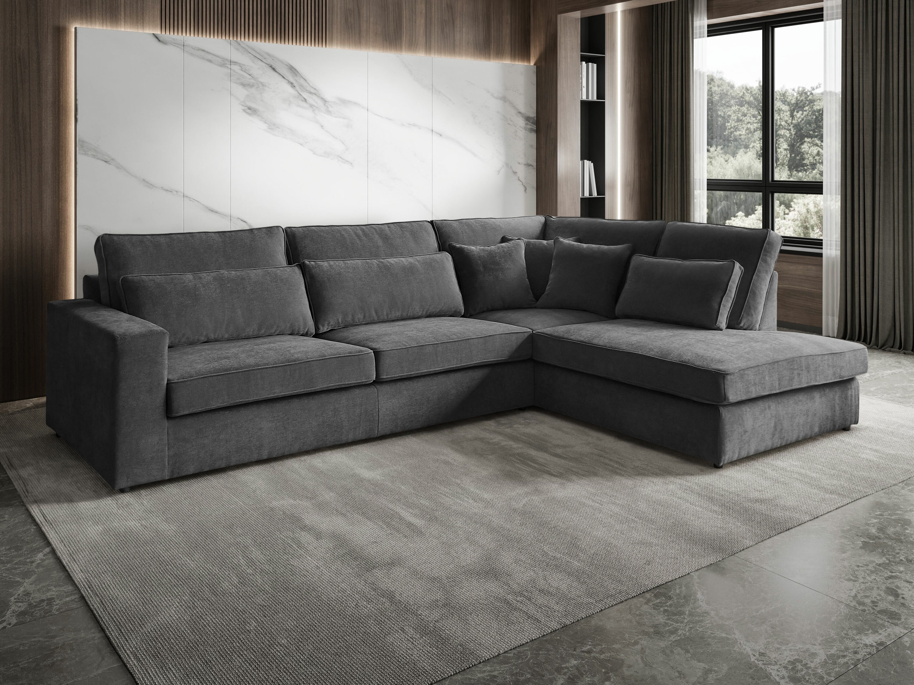 Stūra dīvāns Margate 122 (Sereno 695)