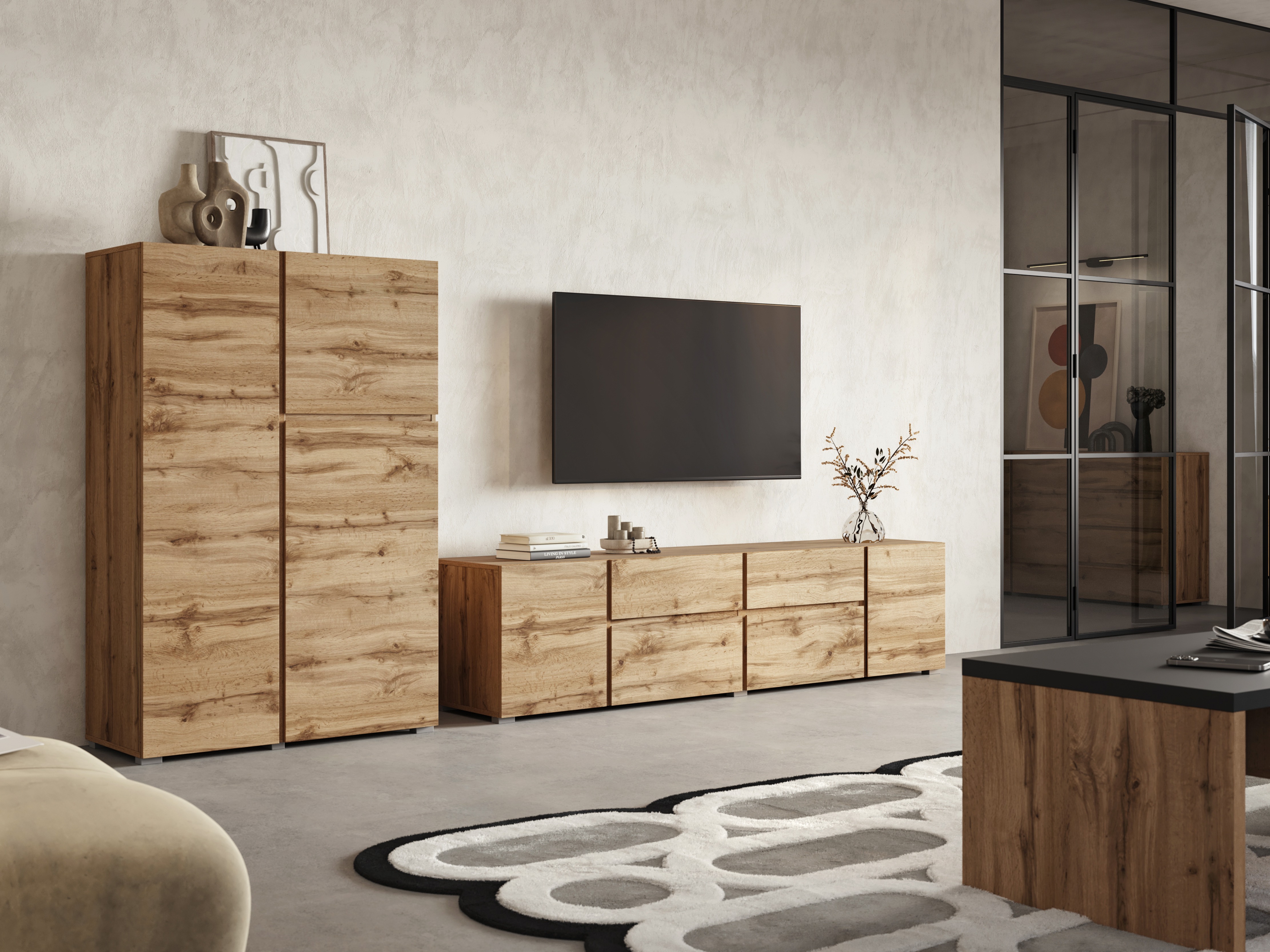 TV galds Elbleve 100 (Votan ozols)